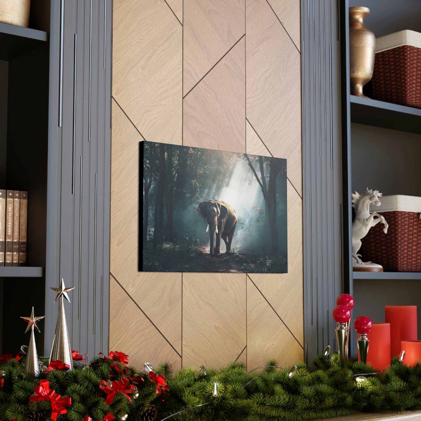 Elephant - Nature, Jungle Canvas Gallery Wraps