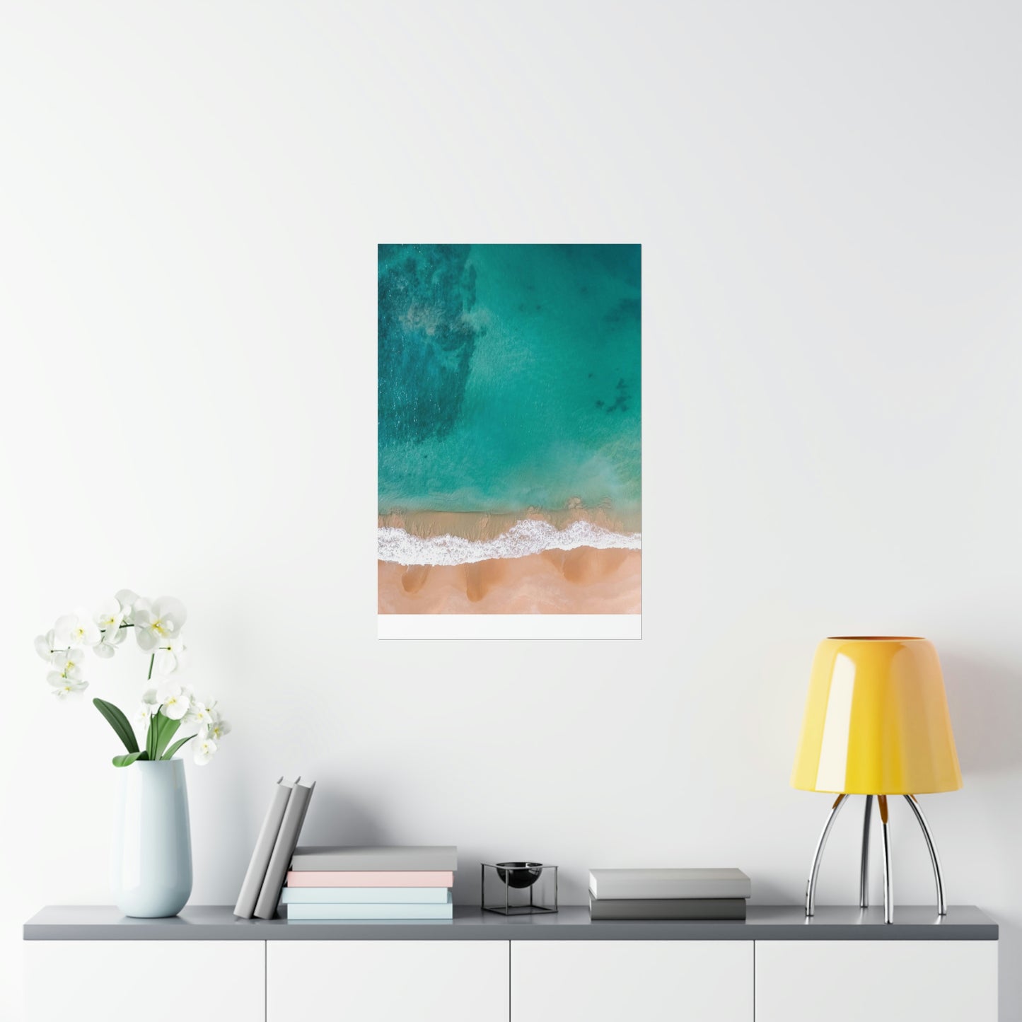 Beach Waves Matte Vertical Posters