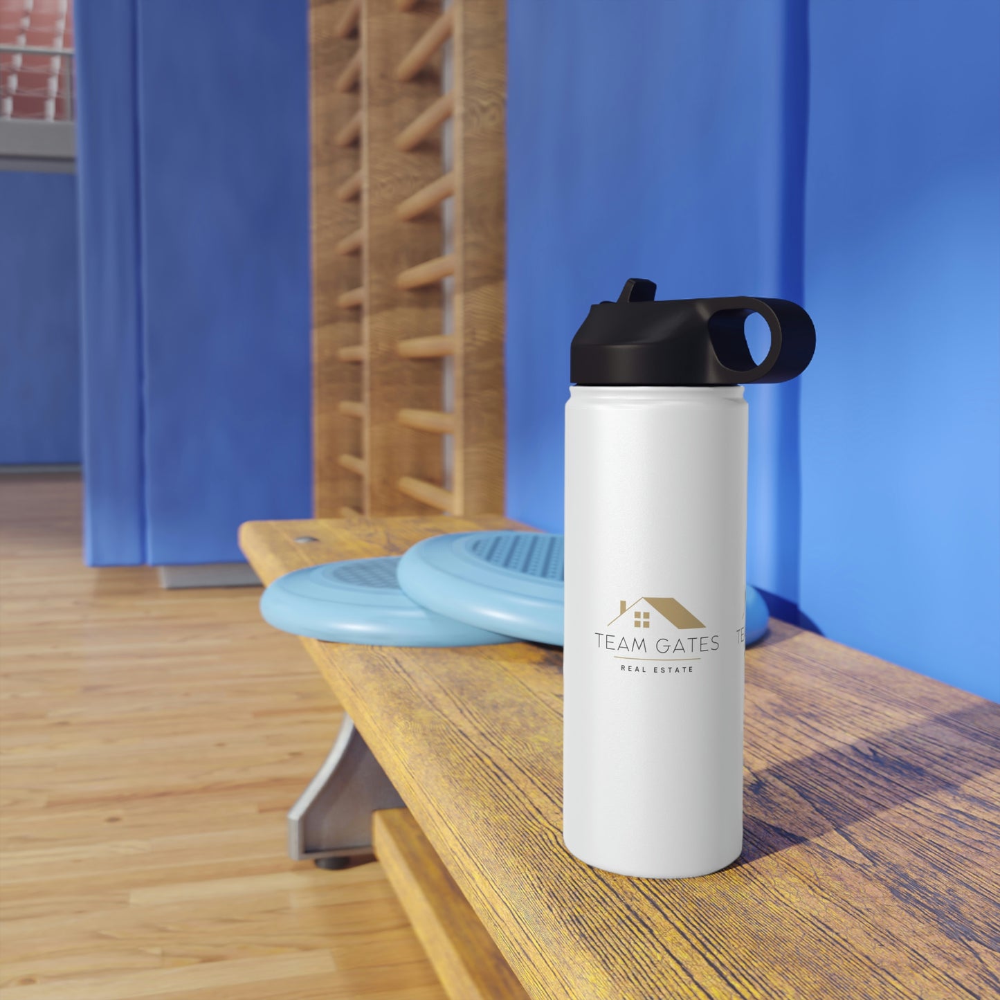 Team Gates - Stainless Steel Water Bottle, Standard Lid