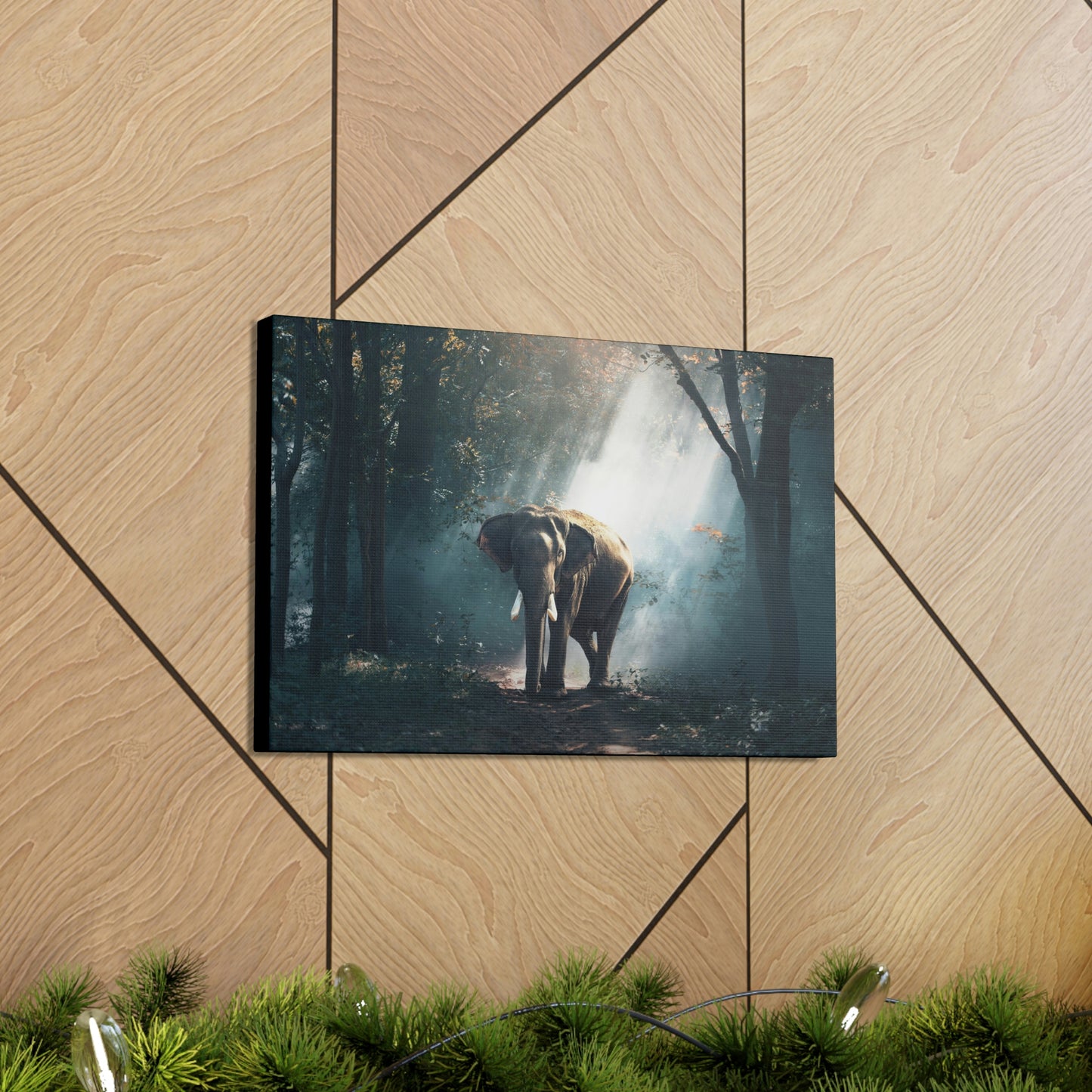 Elephant - Nature, Jungle Canvas Gallery Wraps