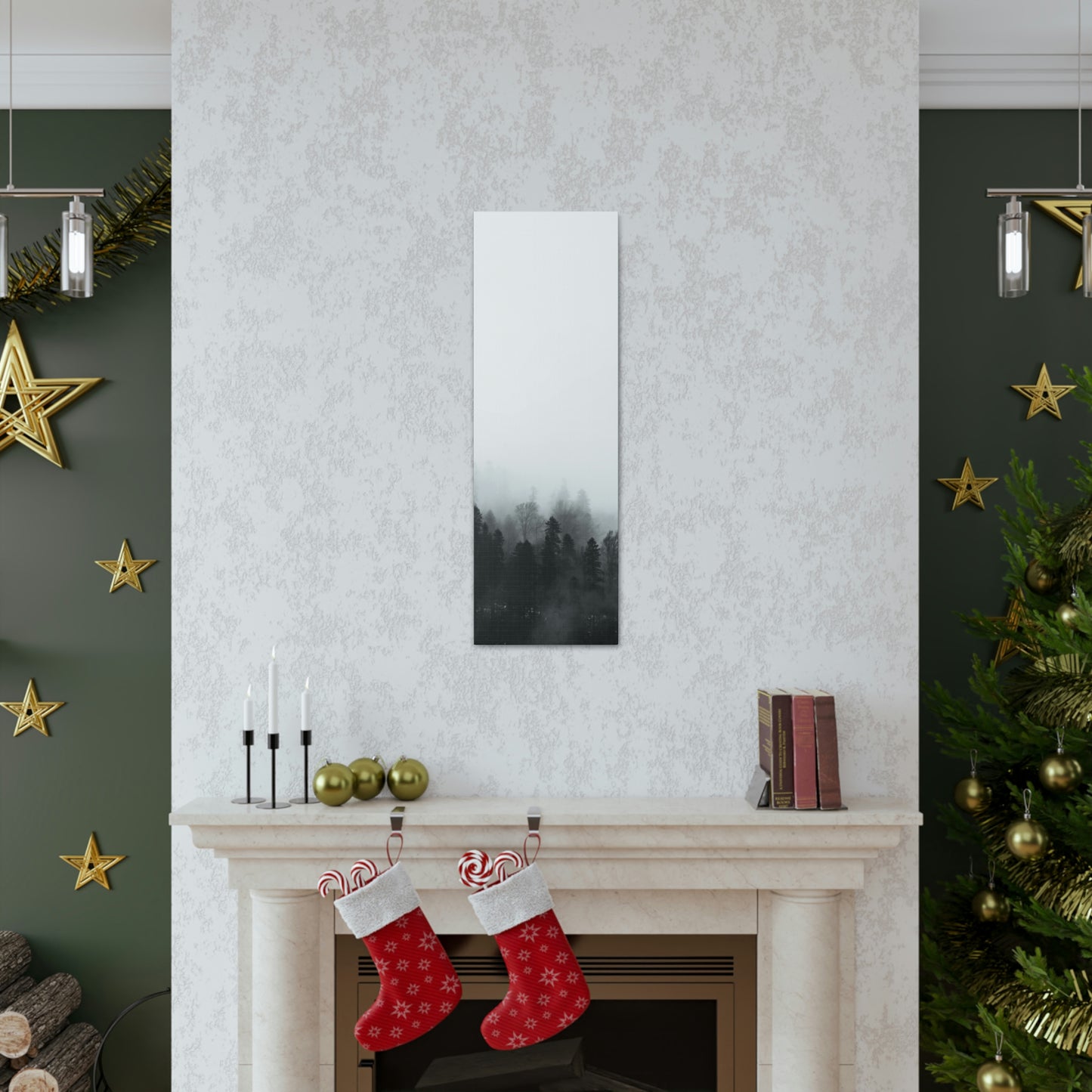 B&W Forest - Canvas Gallery Wraps