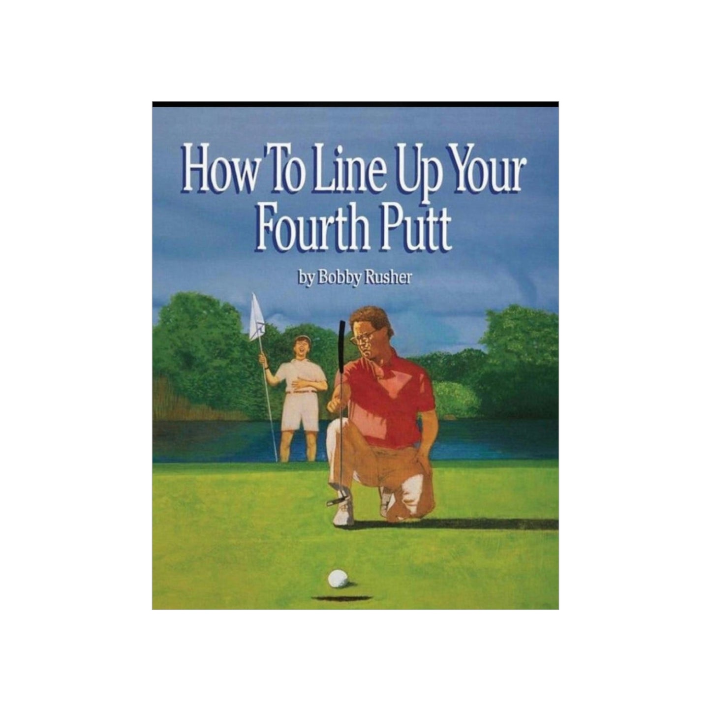 How to Line Up Your fourth Putt - Matte Vertical Posters