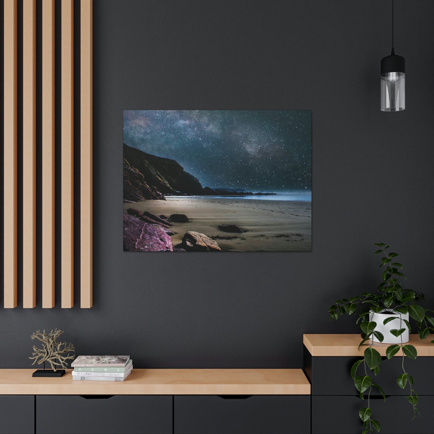 Starry Ocean  - Canvas Gallery Wraps