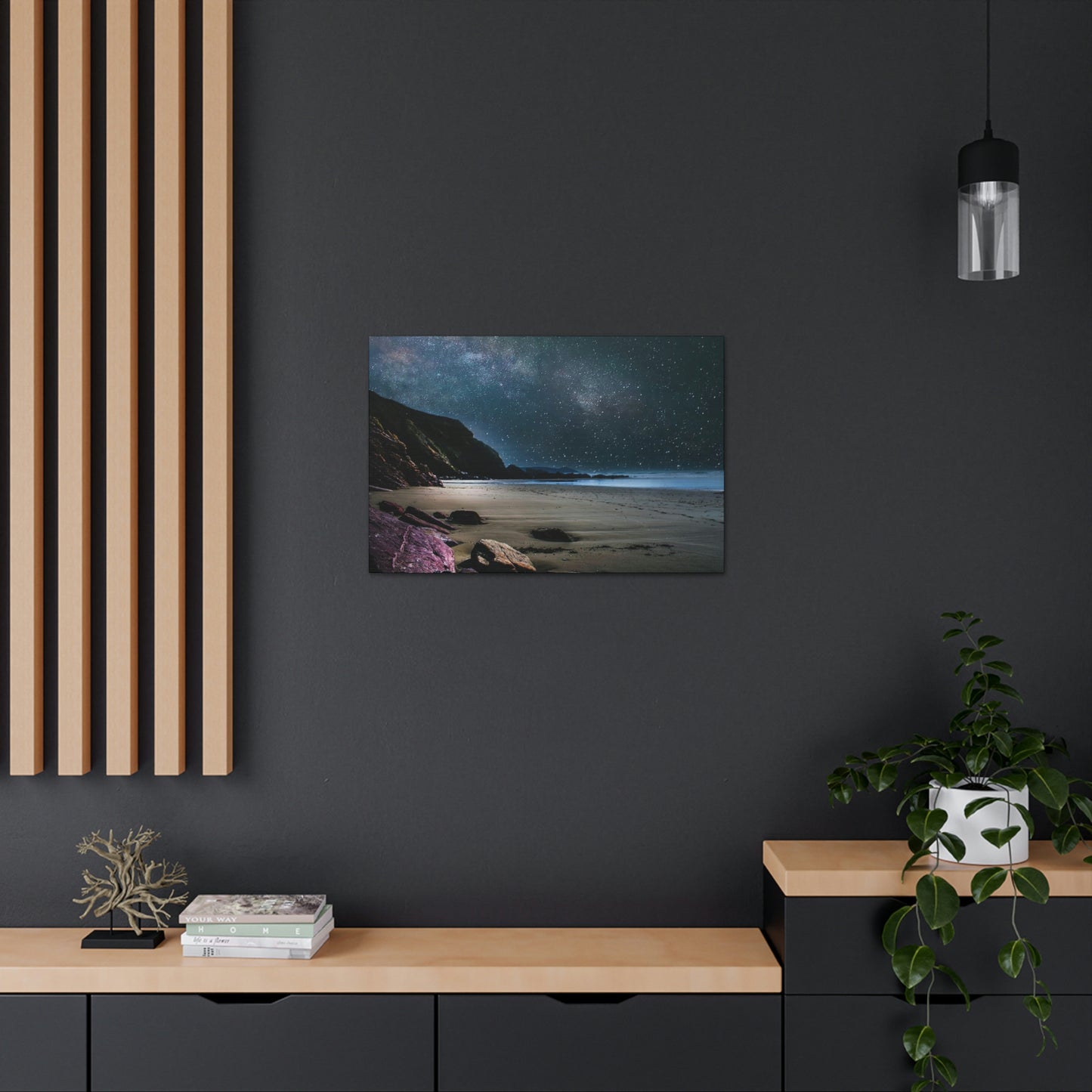 Starry Ocean  - Canvas Gallery Wraps