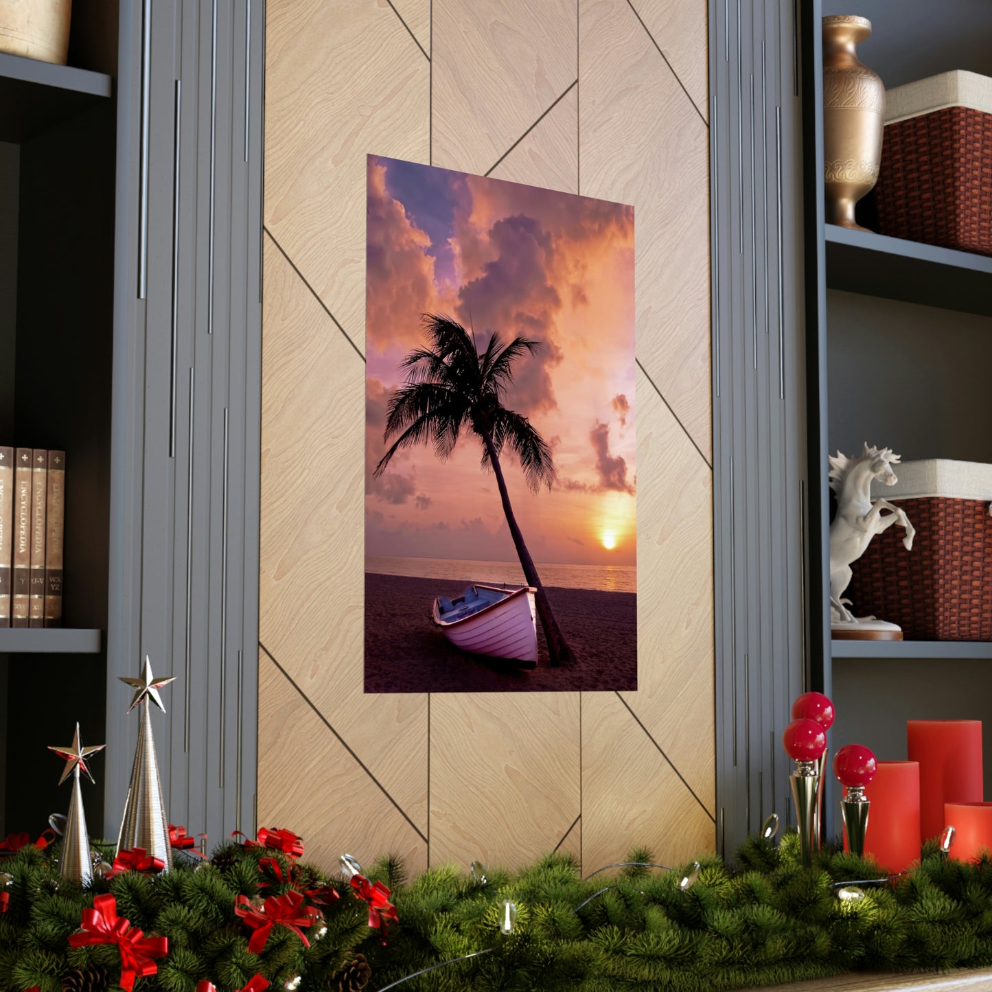 Beach Sunset Premium Matte Vertical Posters