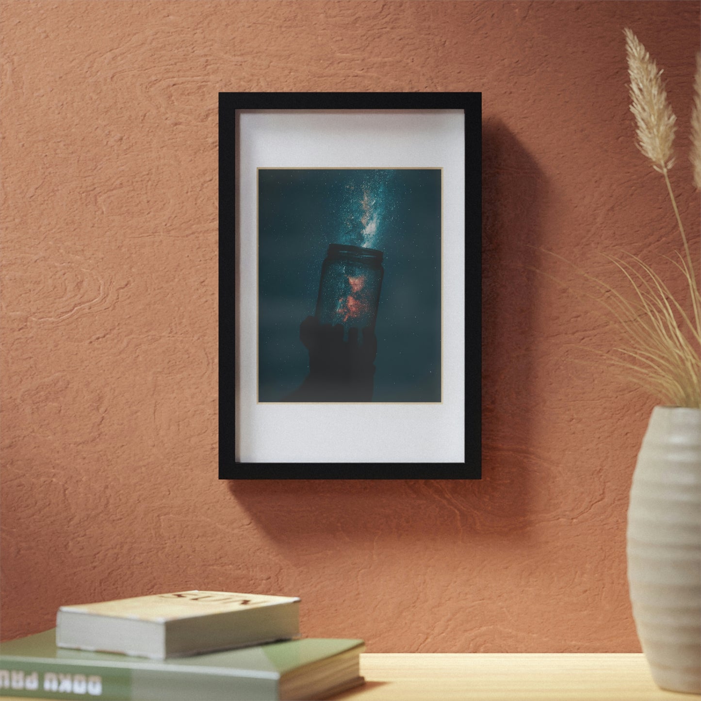 Star Catcher - Framed Posters, Black