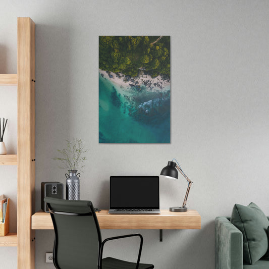 Ocean Waves - Polyester Canvas