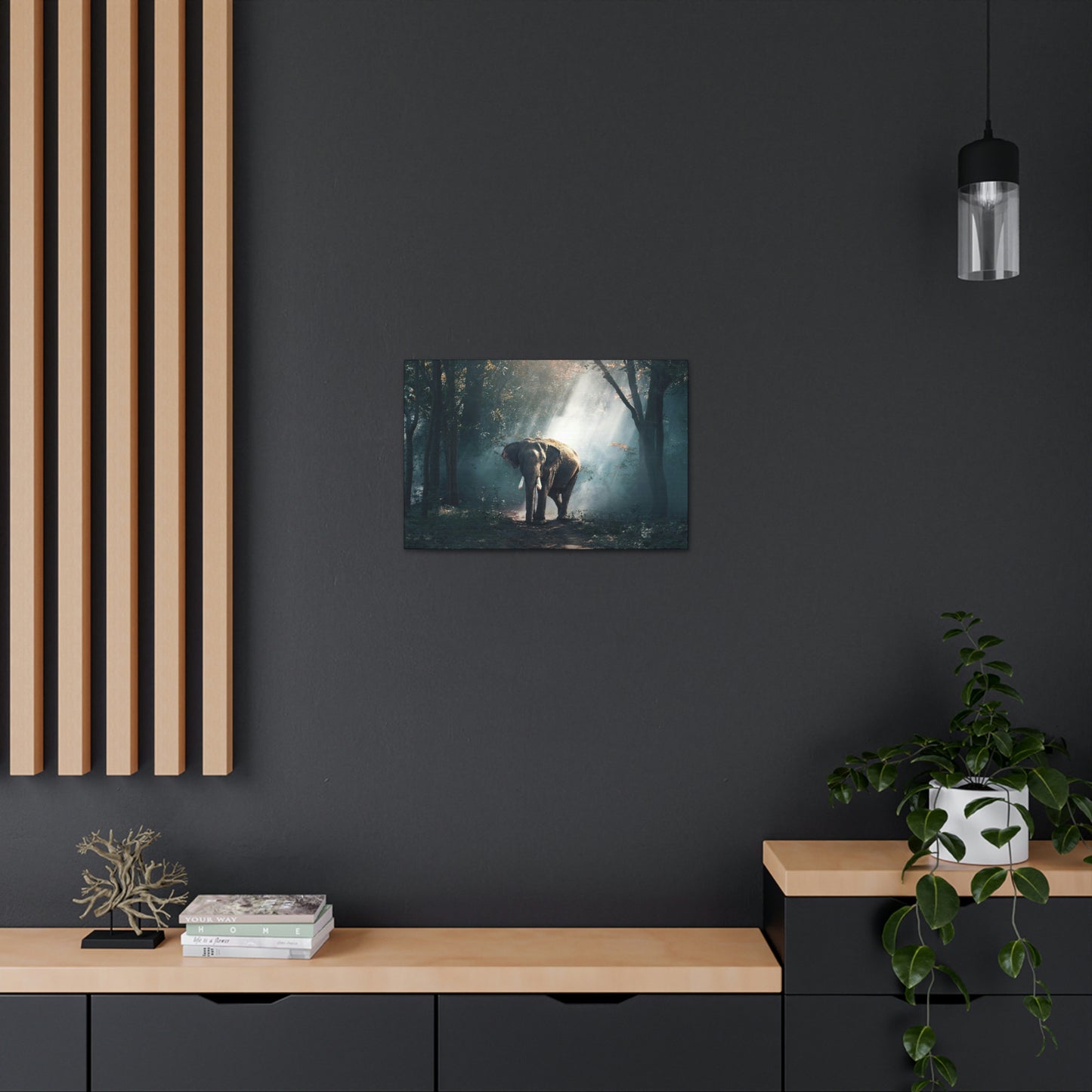 Elephant - Nature, Jungle Canvas Gallery Wraps