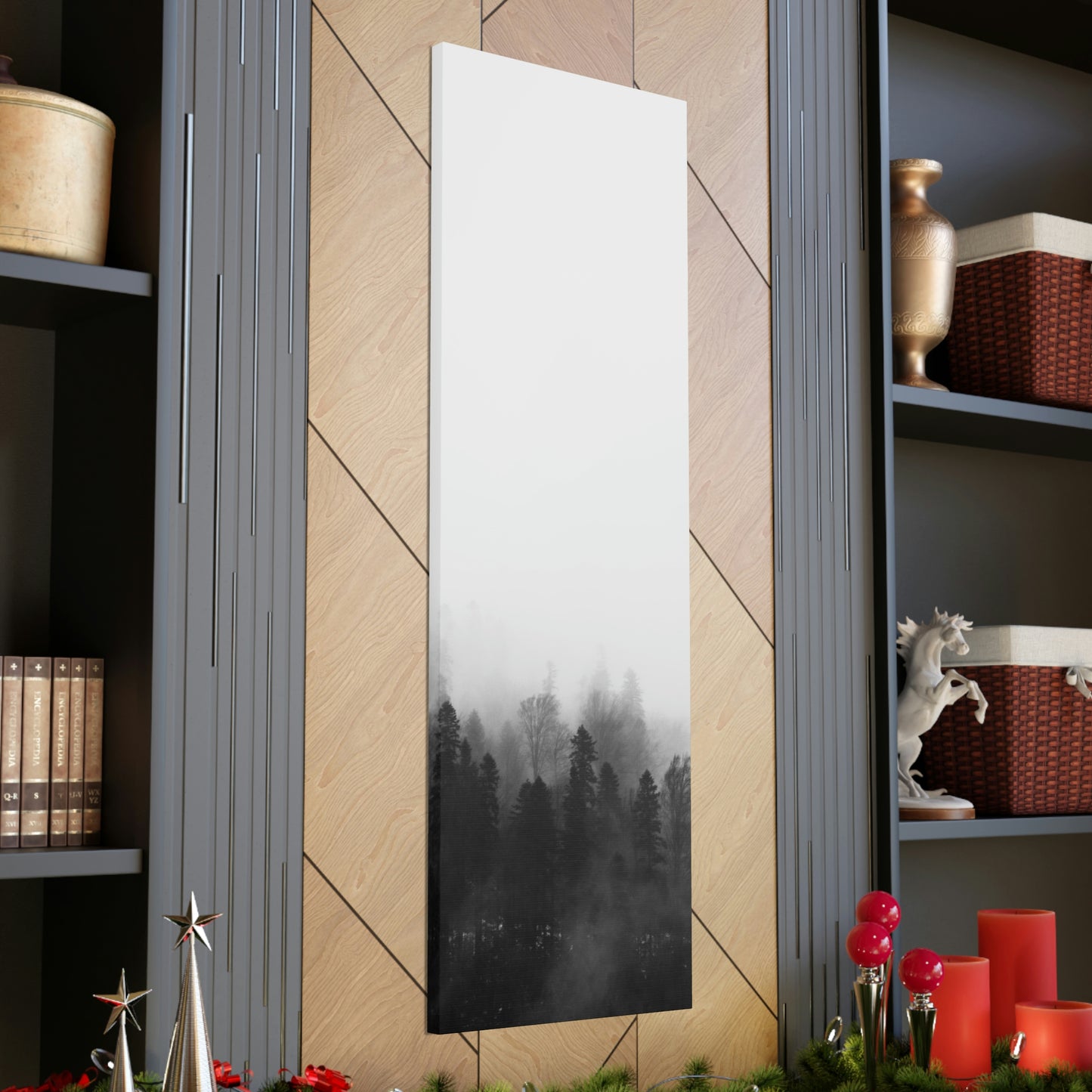 B&W Forest - Canvas Gallery Wraps