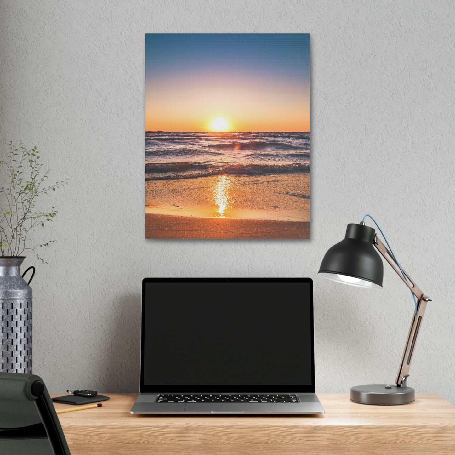 Sunset - Polyester Canvas