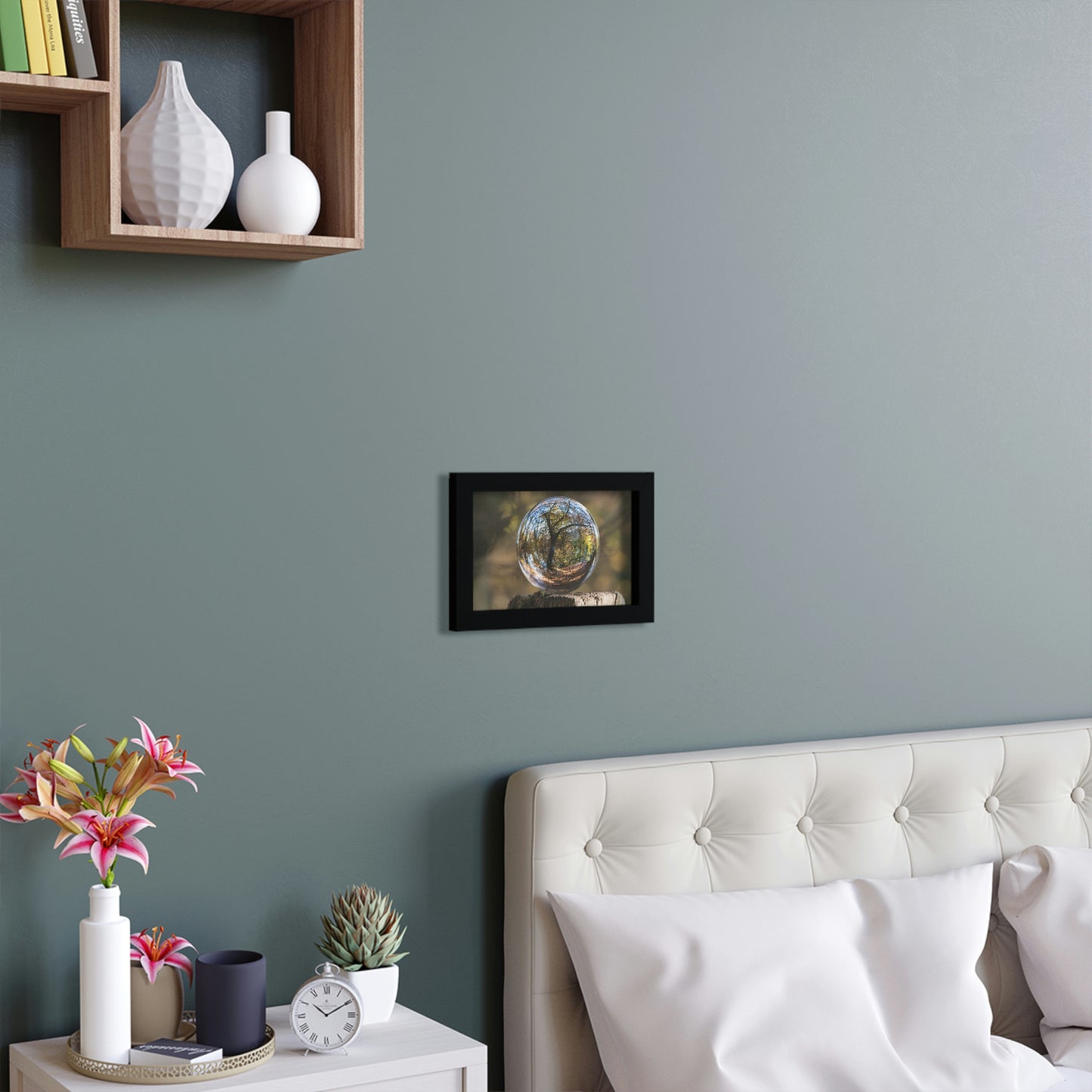 Forest Globe - Framed Poster, Horizontal