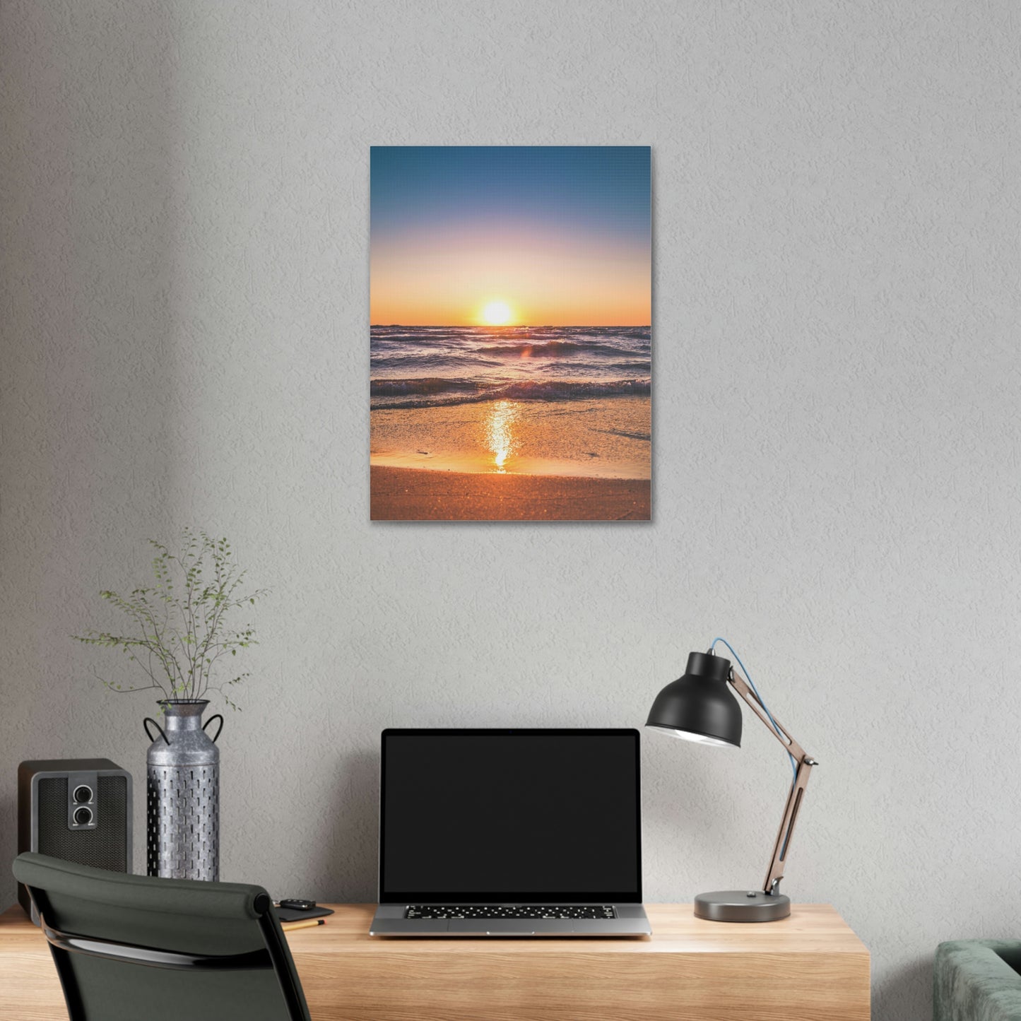 Sunset - Polyester Canvas