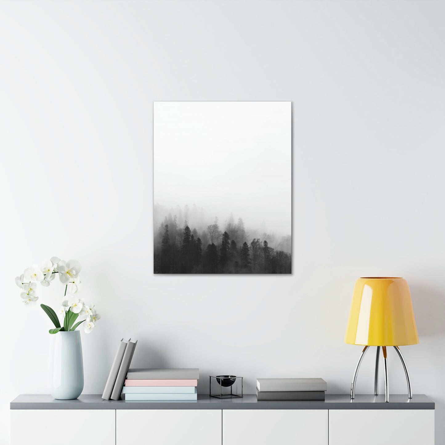 B&W Forest - Canvas Gallery Wraps
