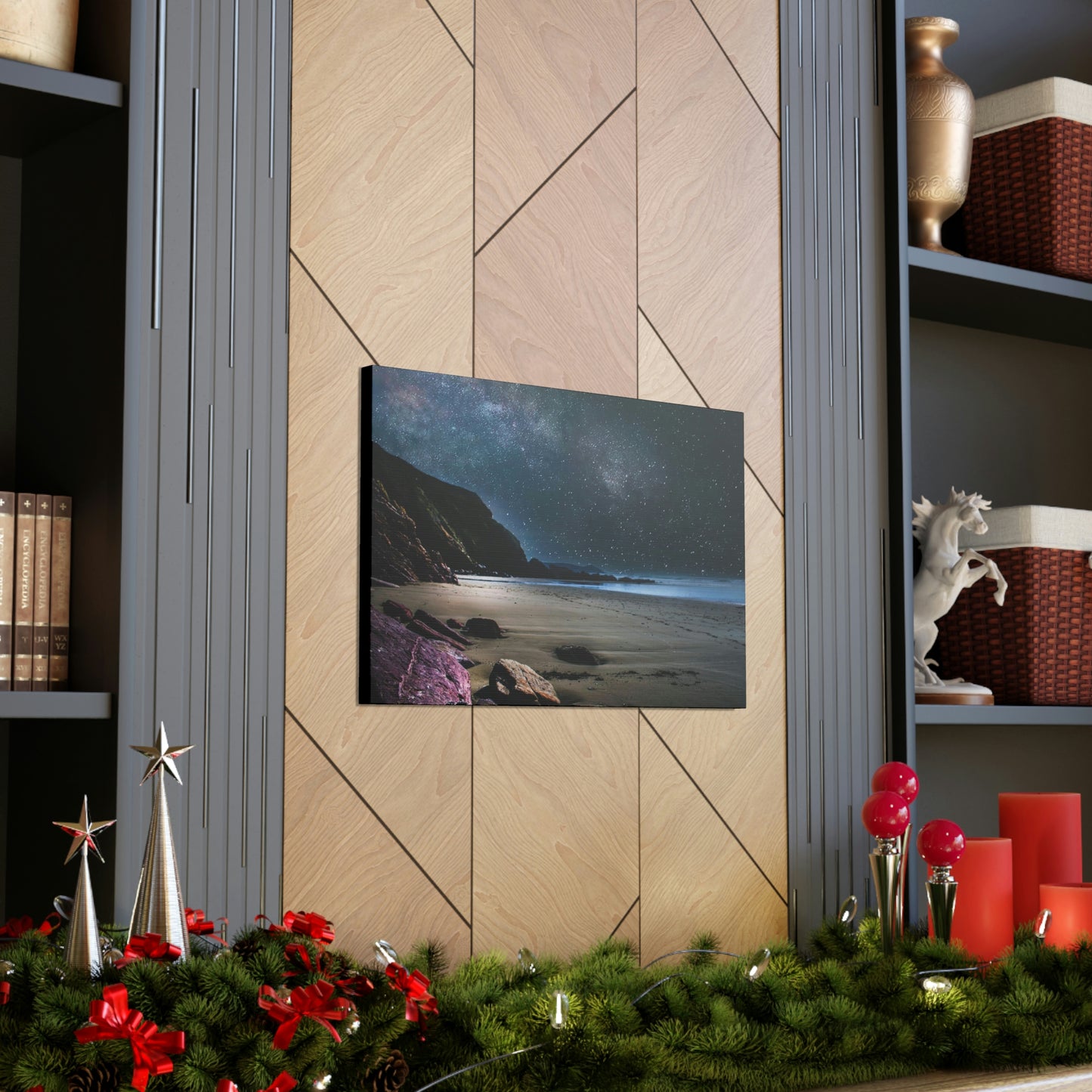 Starry Ocean  - Canvas Gallery Wraps