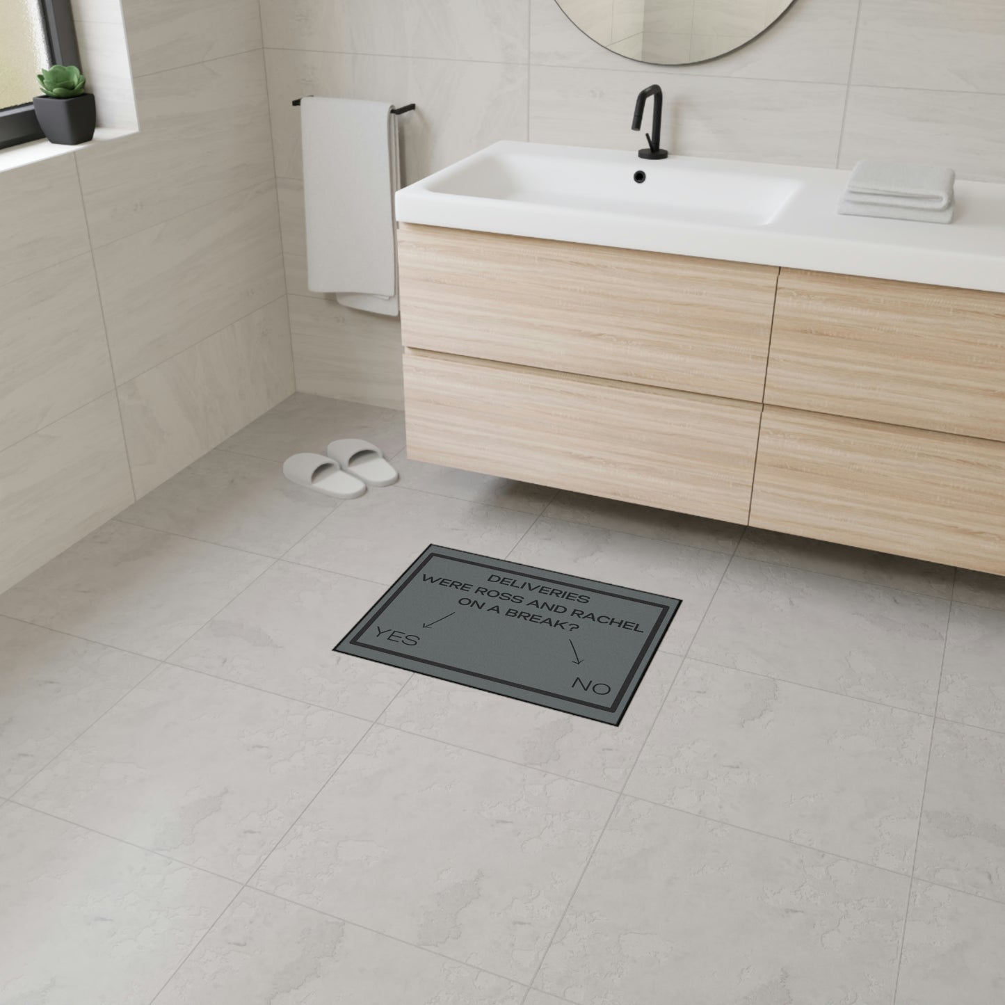 On a break - Heavy Duty Floor Mat (interior Gray)