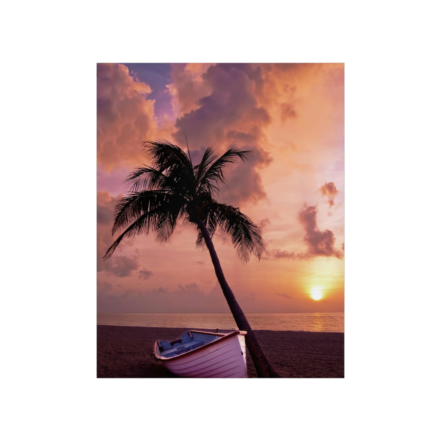 Beach Sunset Premium Matte Vertical Posters