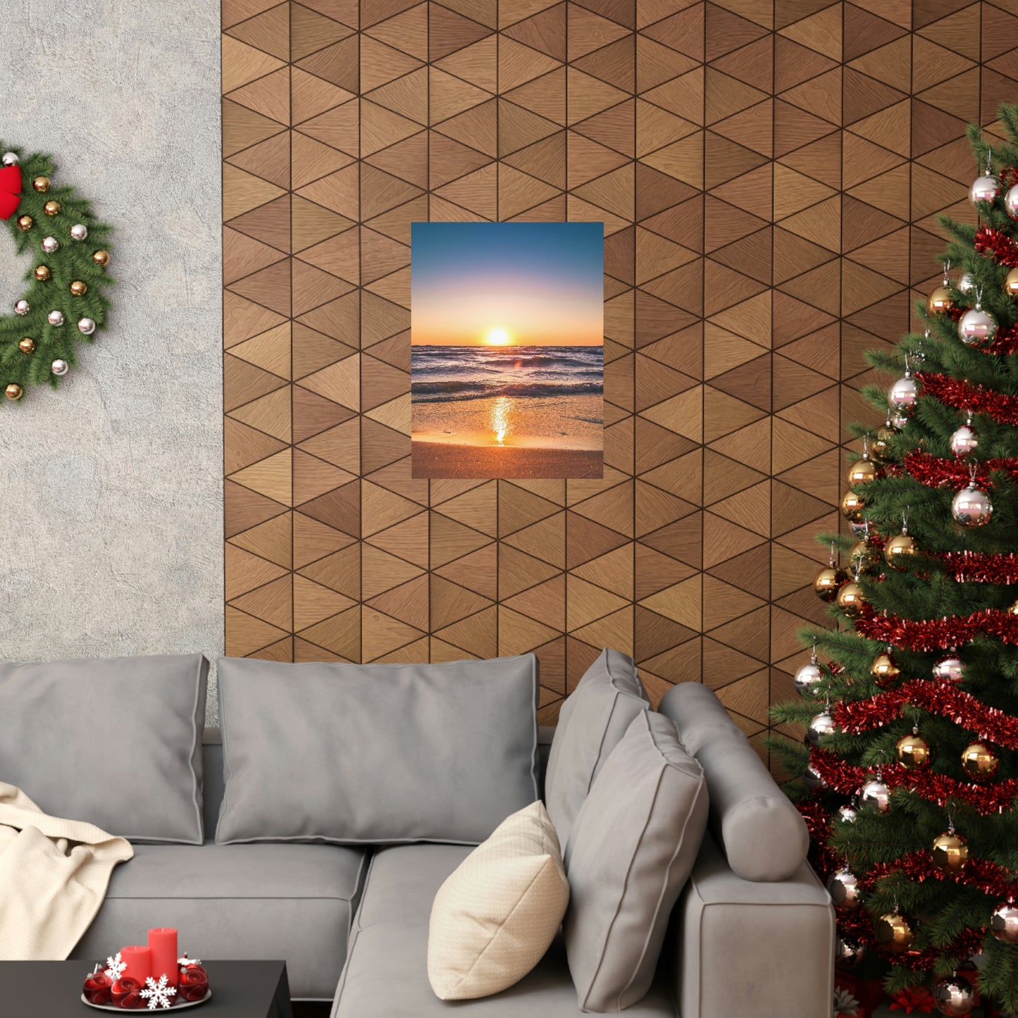 Beach Sunset Premium Matte Vertical Posters