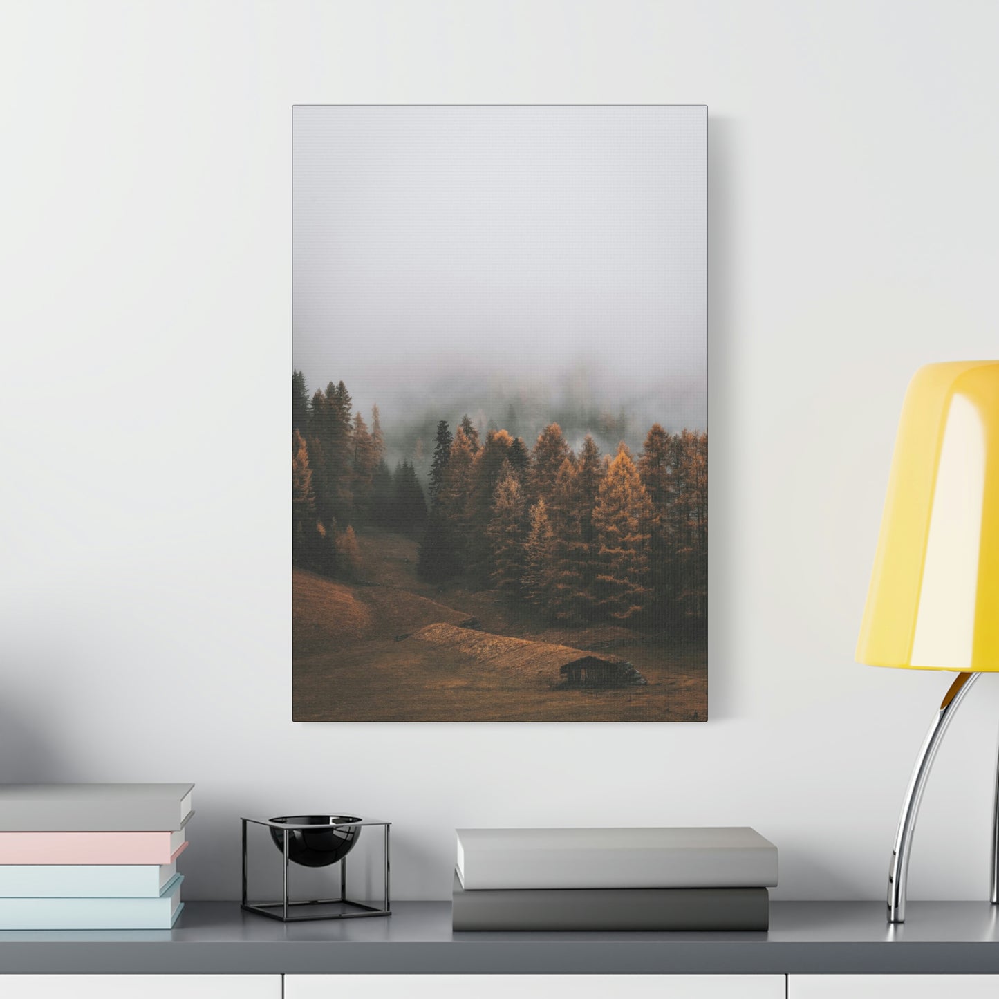 Smokey Mountains, Forest, Fog - Classic Canvas