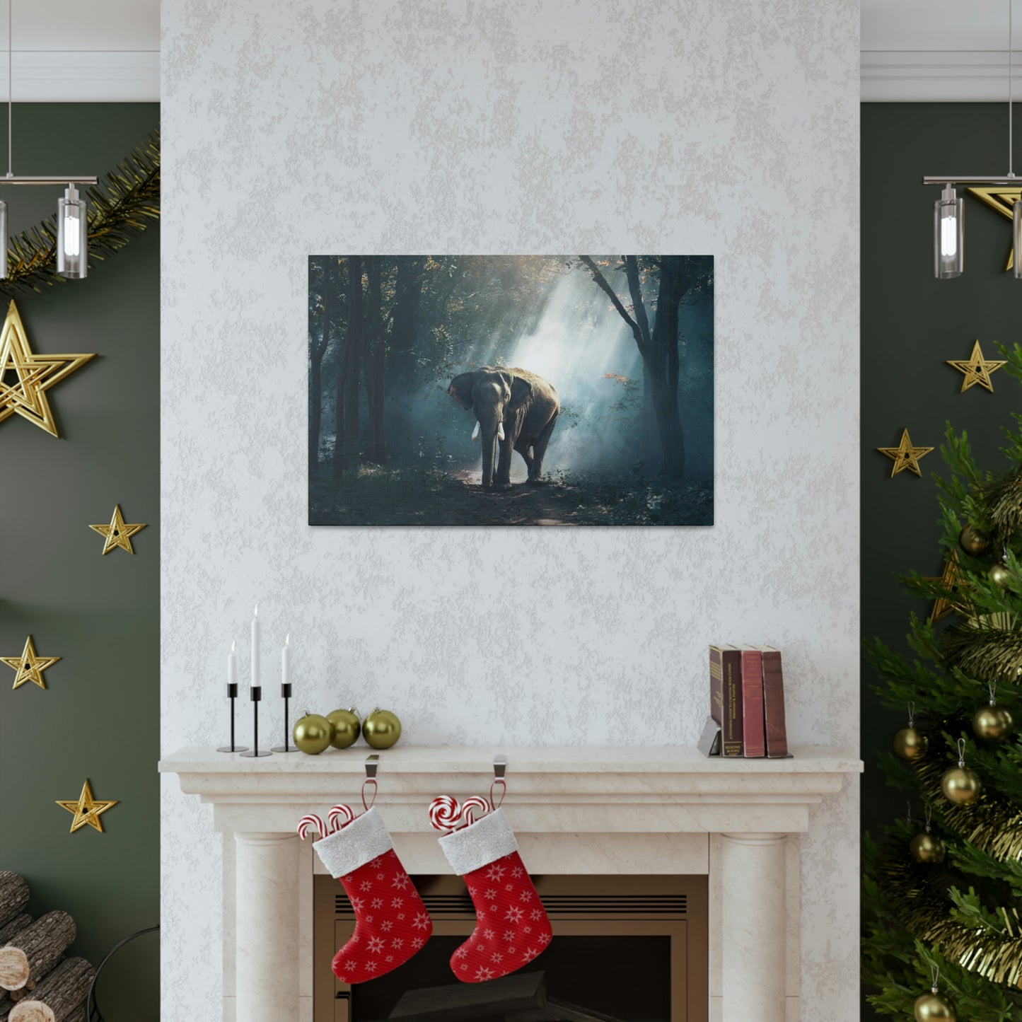 Elephant - Nature, Jungle Canvas Gallery Wraps