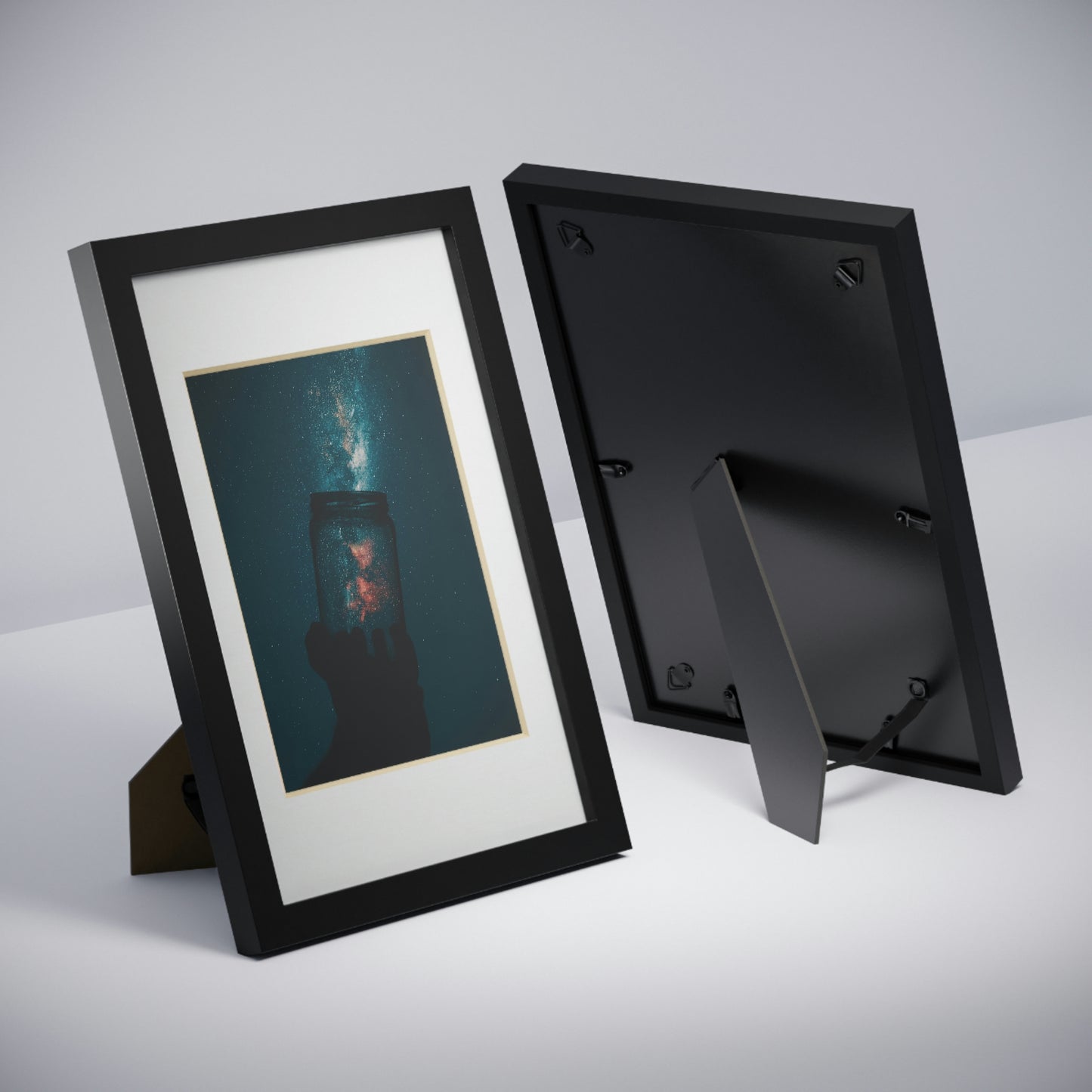Star Catcher - Framed Posters, Black