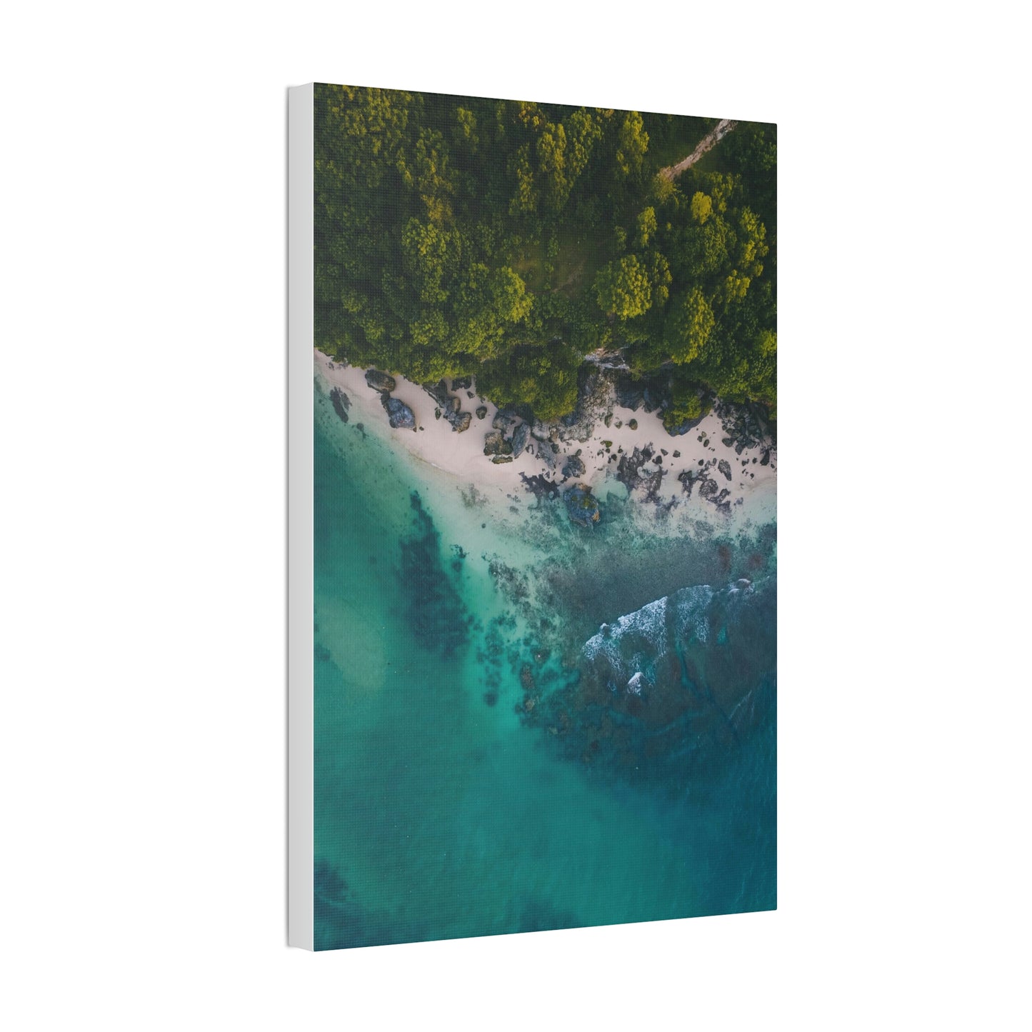 Ocean Waves - Polyester Canvas