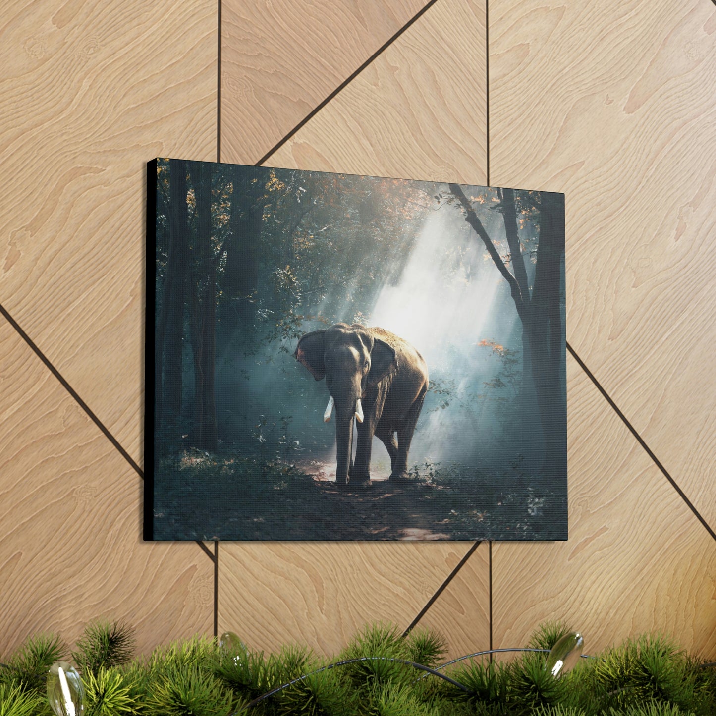 Elephant - Nature, Jungle Canvas Gallery Wraps