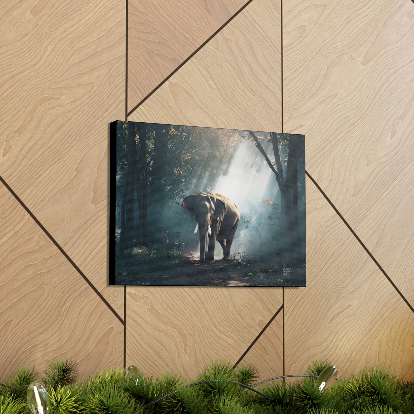 Elephant - Nature, Jungle Canvas Gallery Wraps