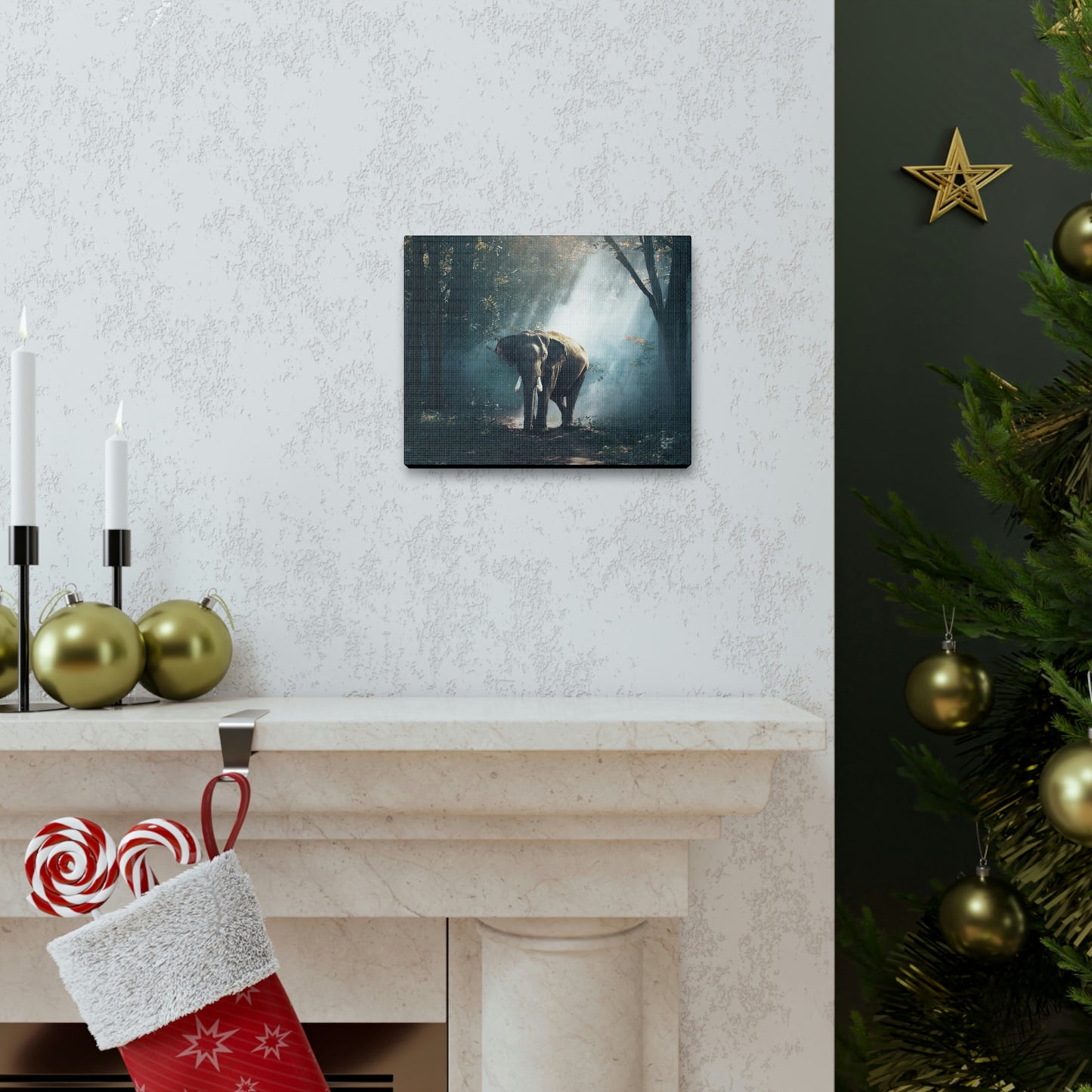 Elephant - Nature, Jungle Canvas Gallery Wraps