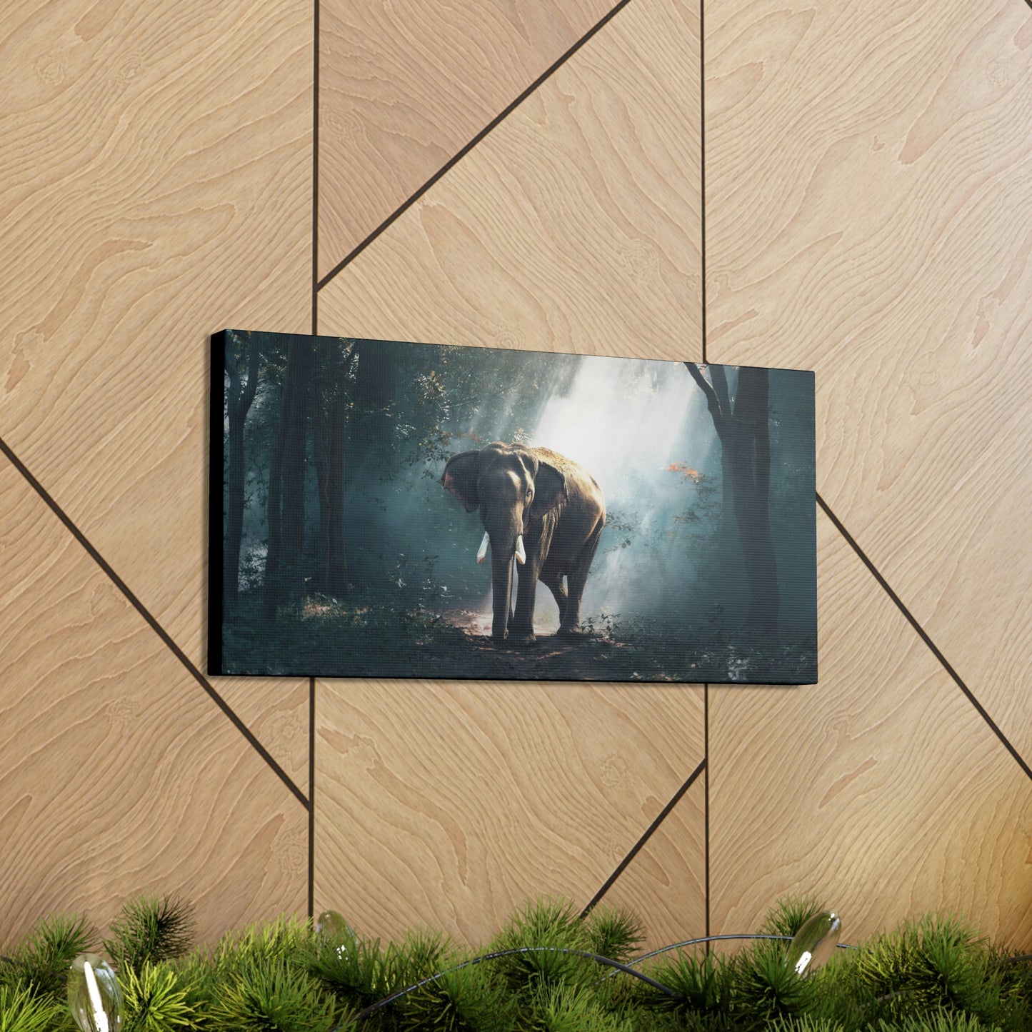 Elephant - Nature, Jungle Canvas Gallery Wraps