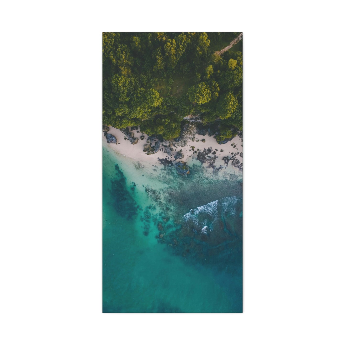 Ocean Waves - Polyester Canvas