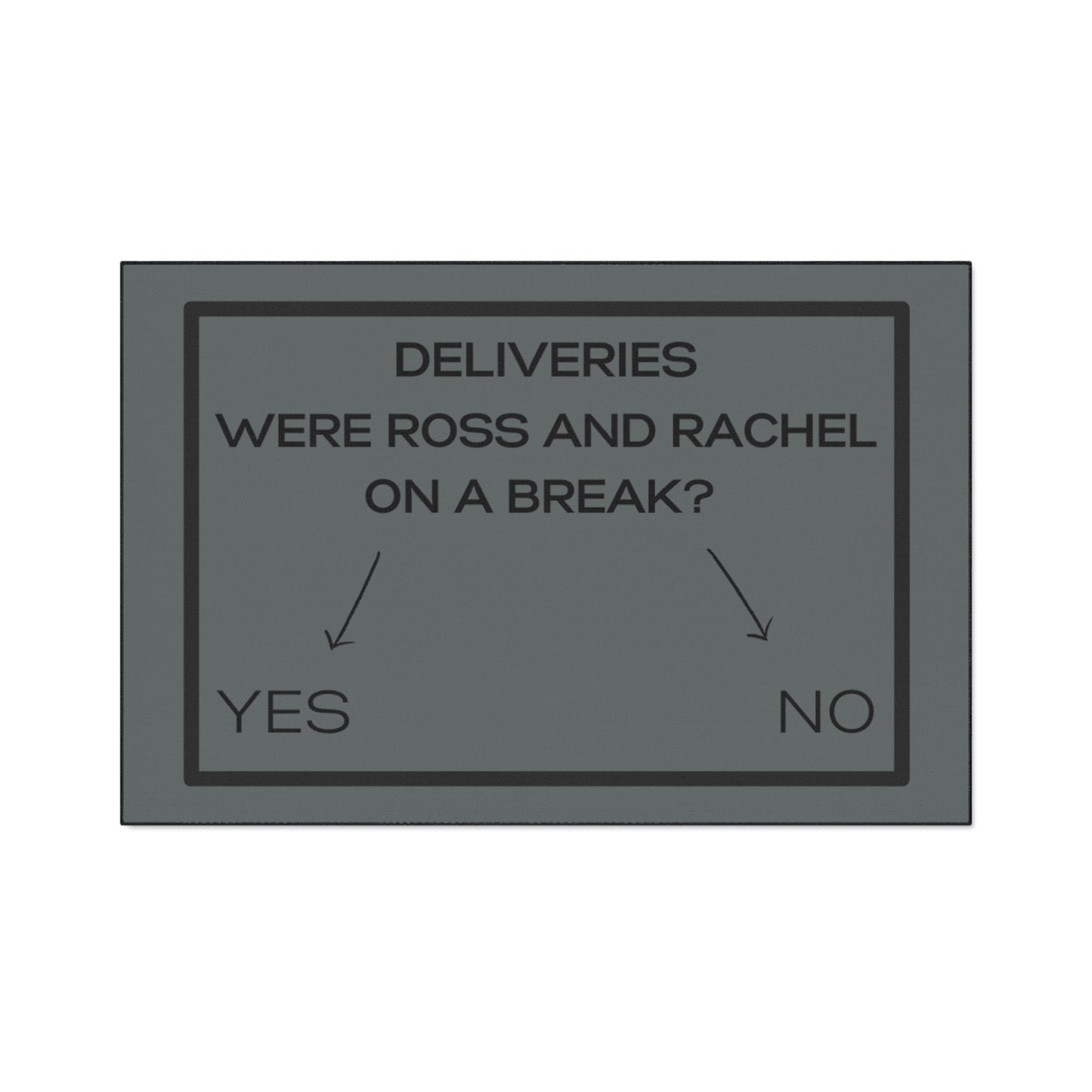 On a break - Heavy Duty Floor Mat (interior Gray)