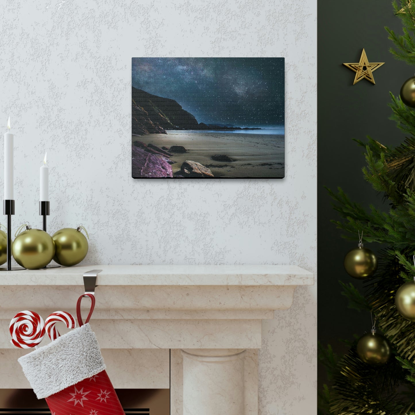 Starry Ocean  - Canvas Gallery Wraps