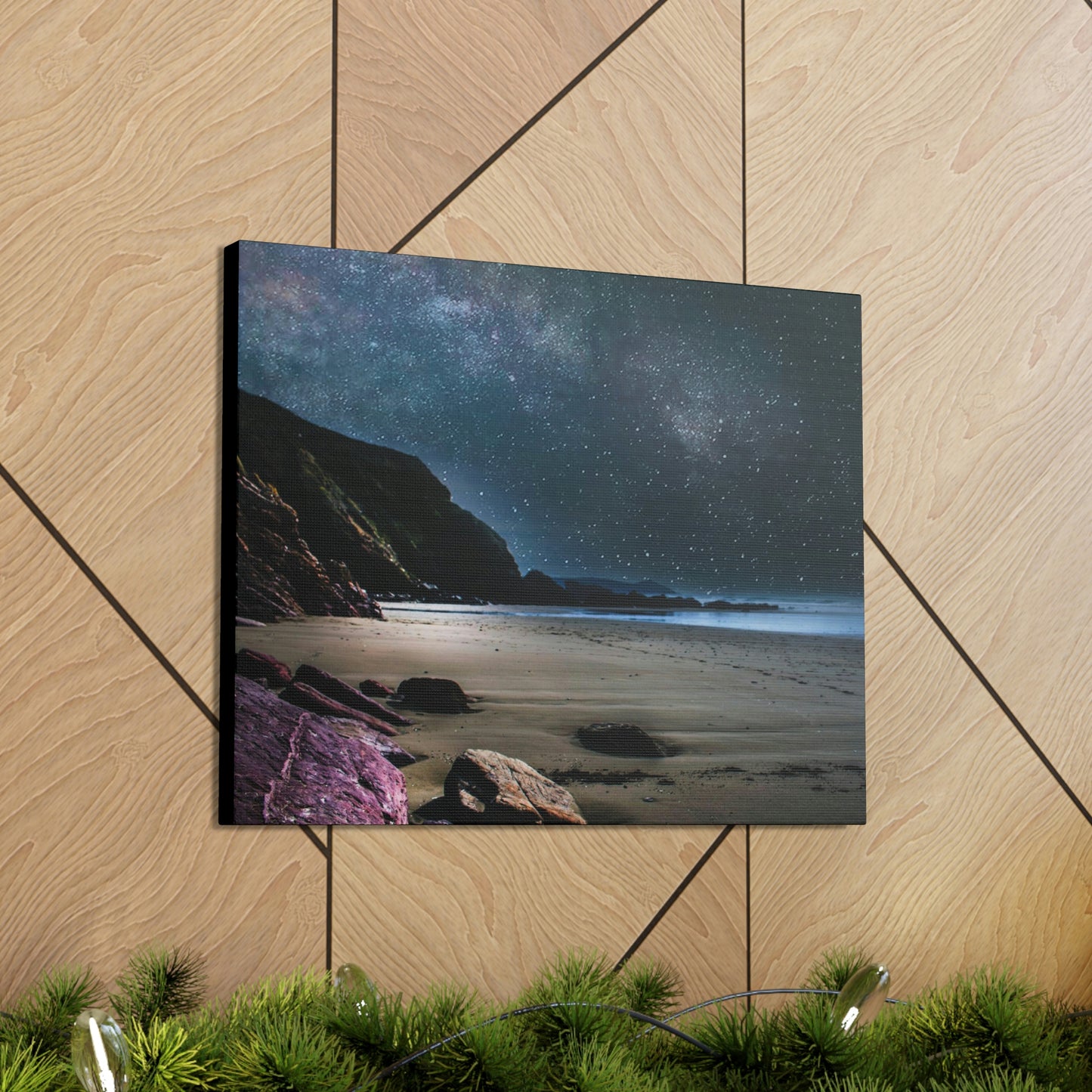 Starry Ocean  - Canvas Gallery Wraps