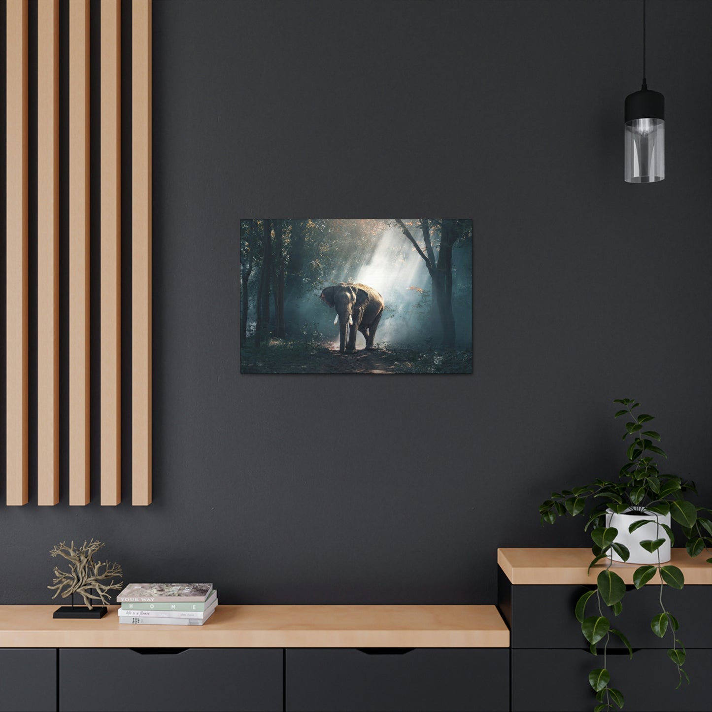 Elephant - Nature, Jungle Canvas Gallery Wraps
