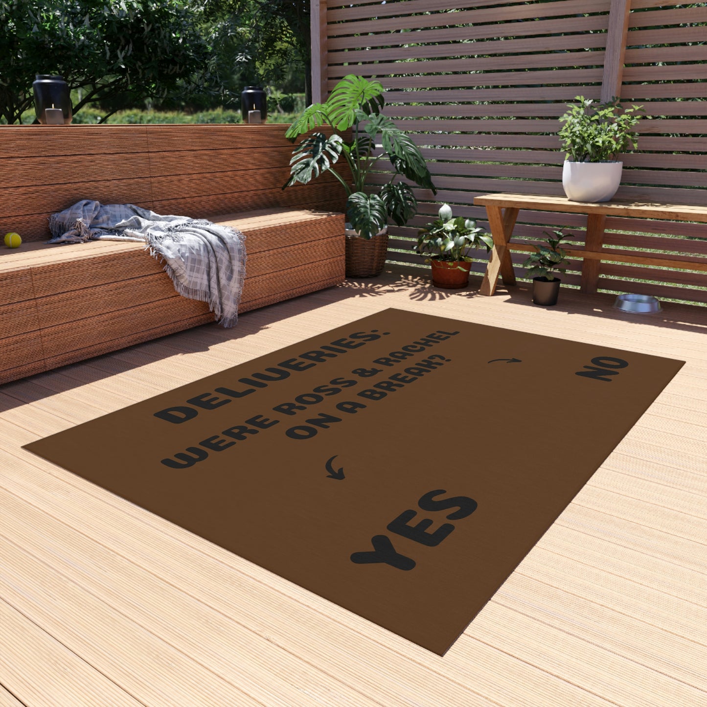 On a break - Outdoor Rug