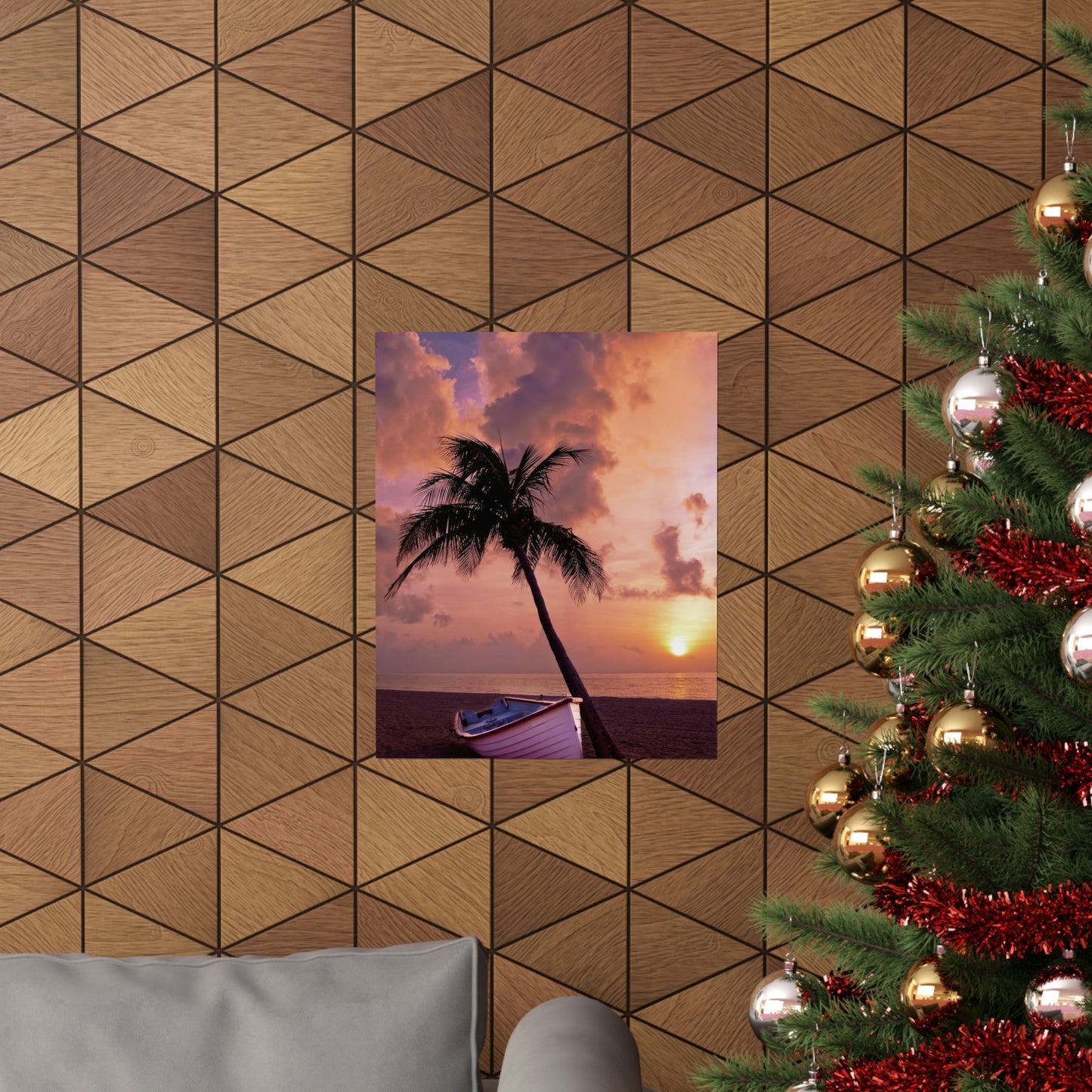 Beach Sunset Premium Matte Vertical Posters