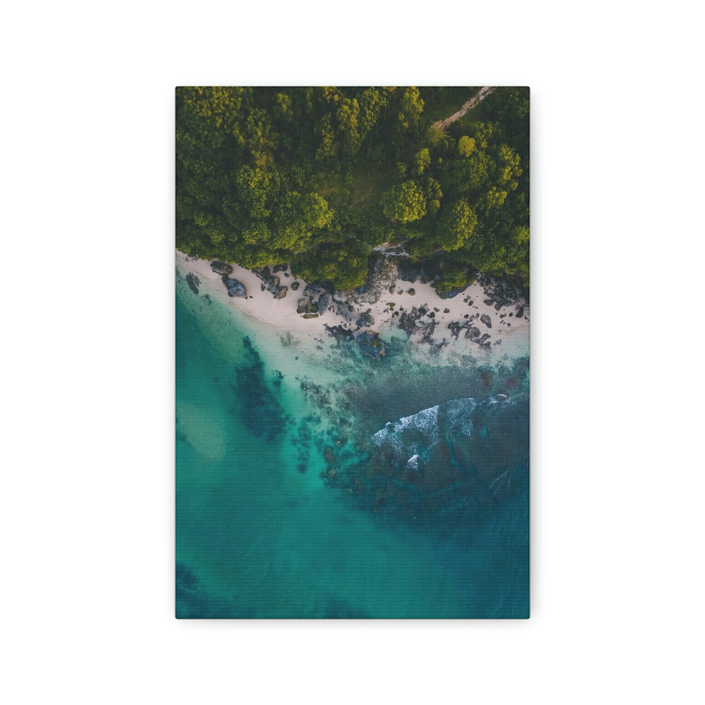 Ocean Waves - Polyester Canvas