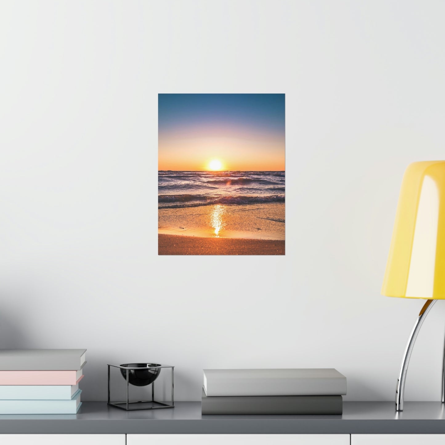 Beach Sunset Premium Matte Vertical Posters