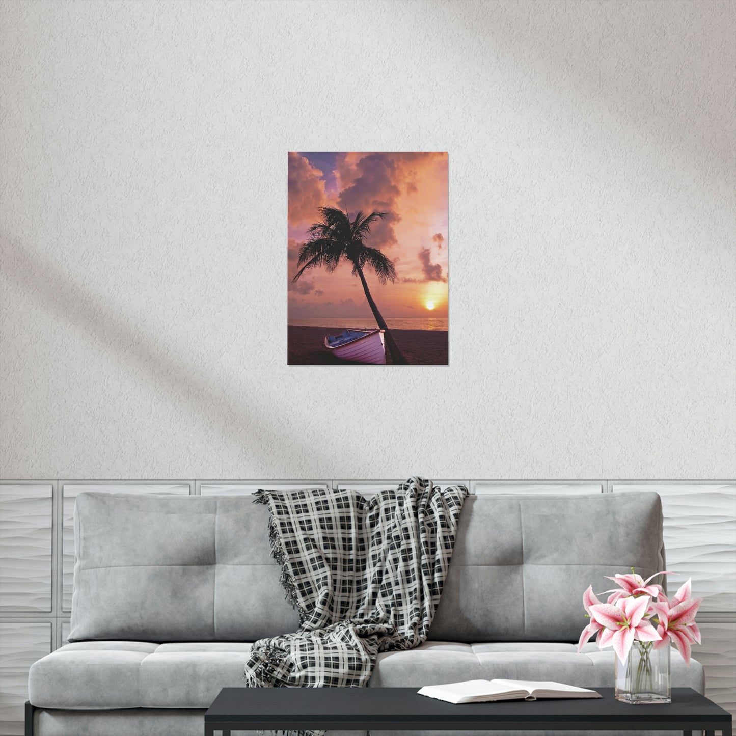 Beach Sunset Premium Matte Vertical Posters