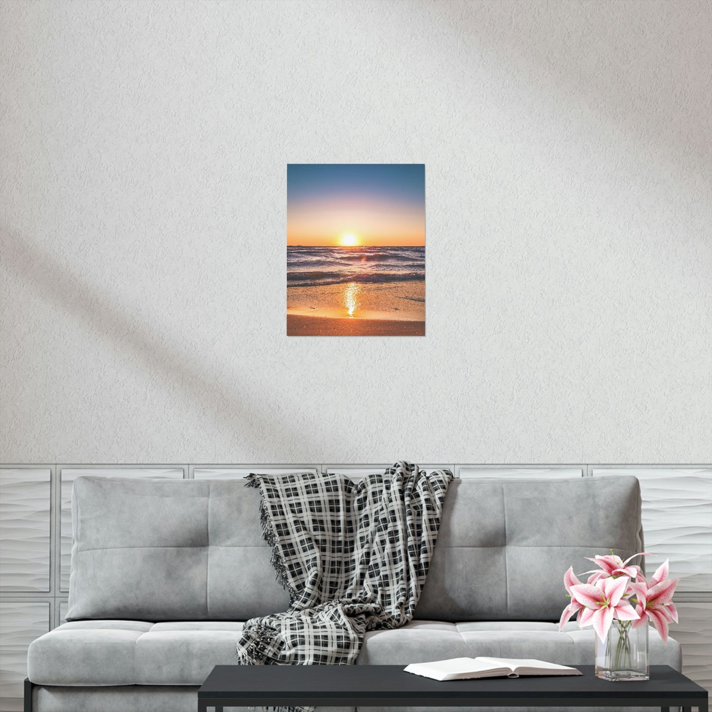 Beach Sunset Premium Matte Vertical Posters