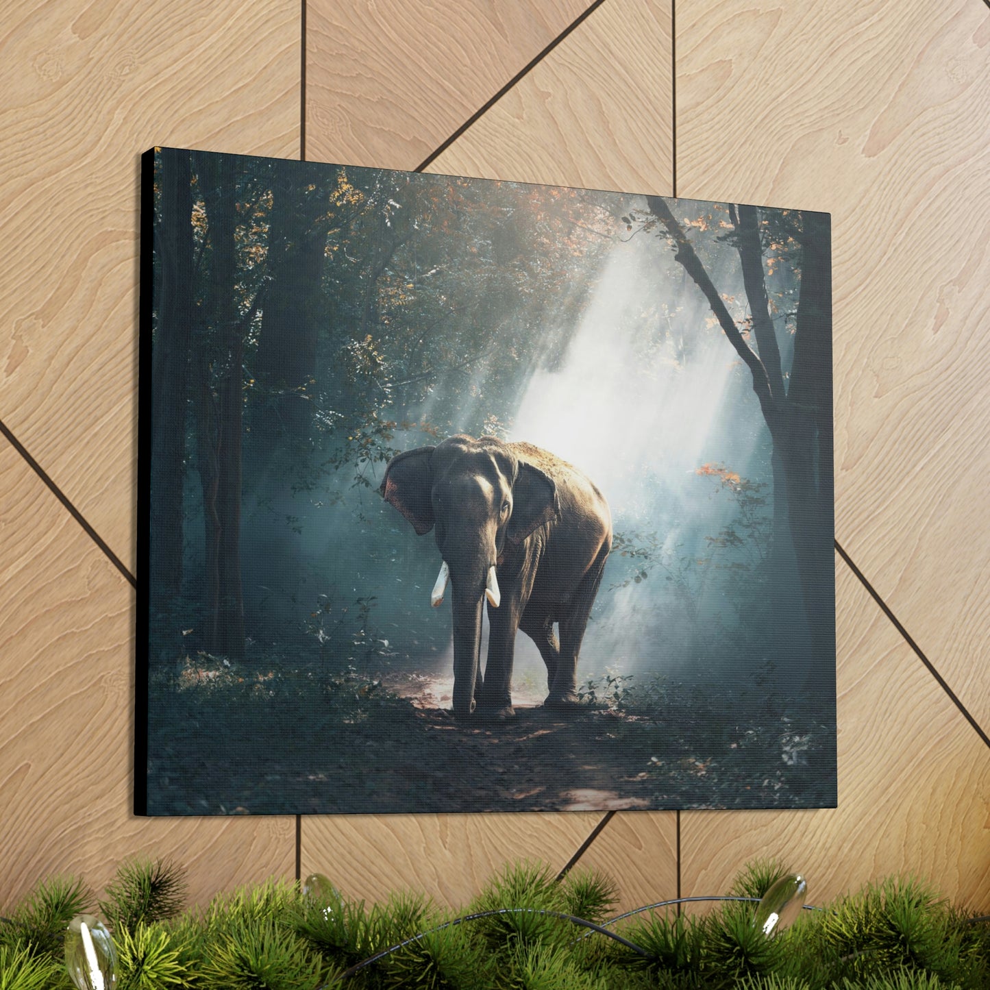 Elephant - Nature, Jungle Canvas Gallery Wraps