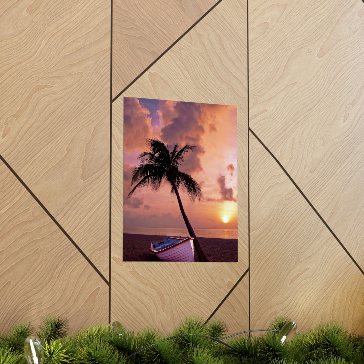 Beach Sunset Premium Matte Vertical Posters