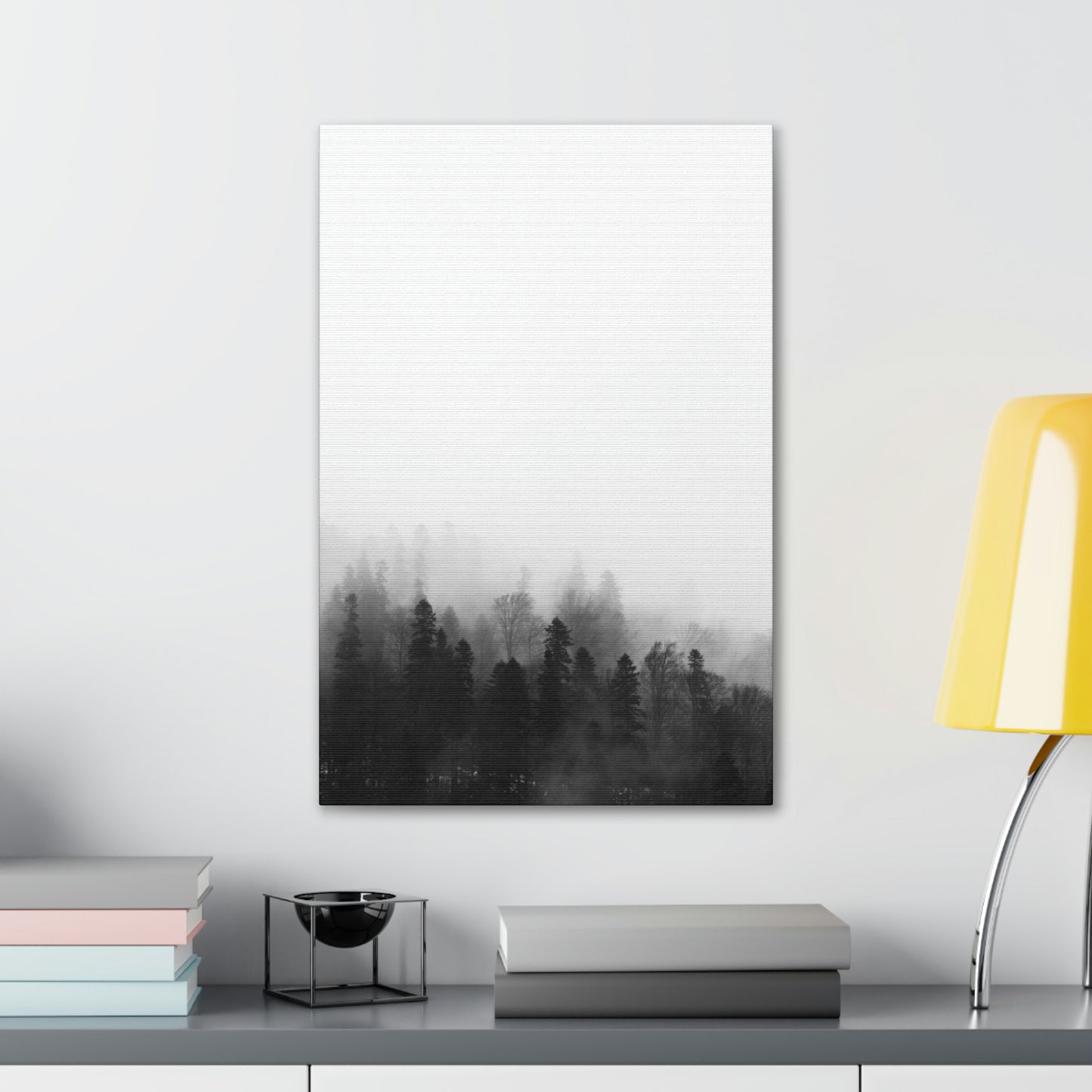 B&W Forest - Canvas Gallery Wraps