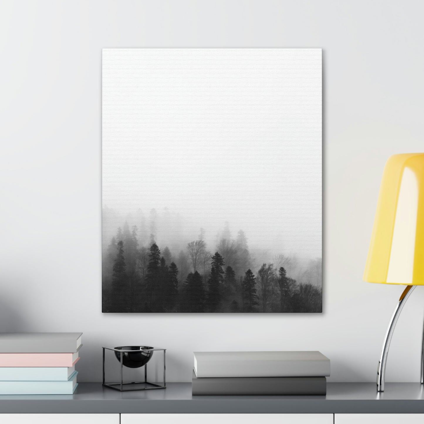 B&W Forest - Canvas Gallery Wraps