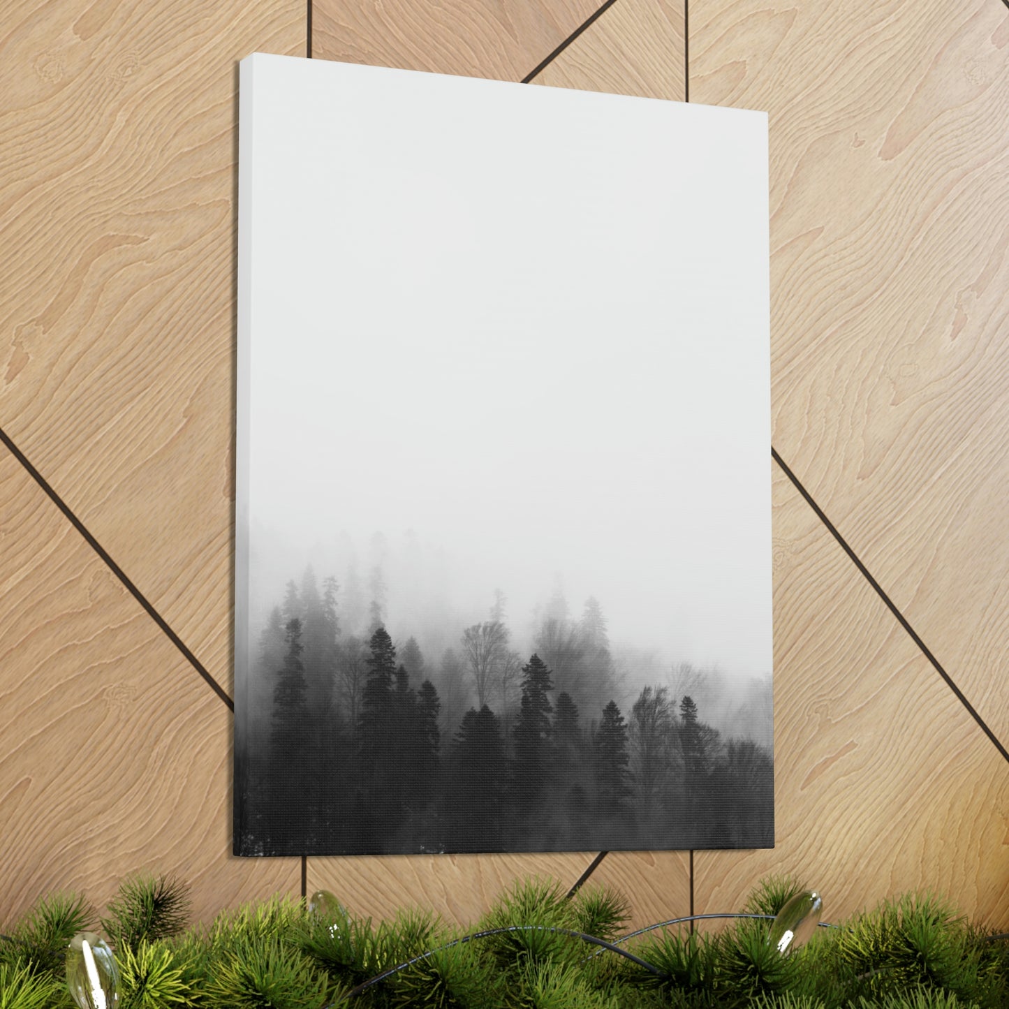 B&W Forest - Canvas Gallery Wraps