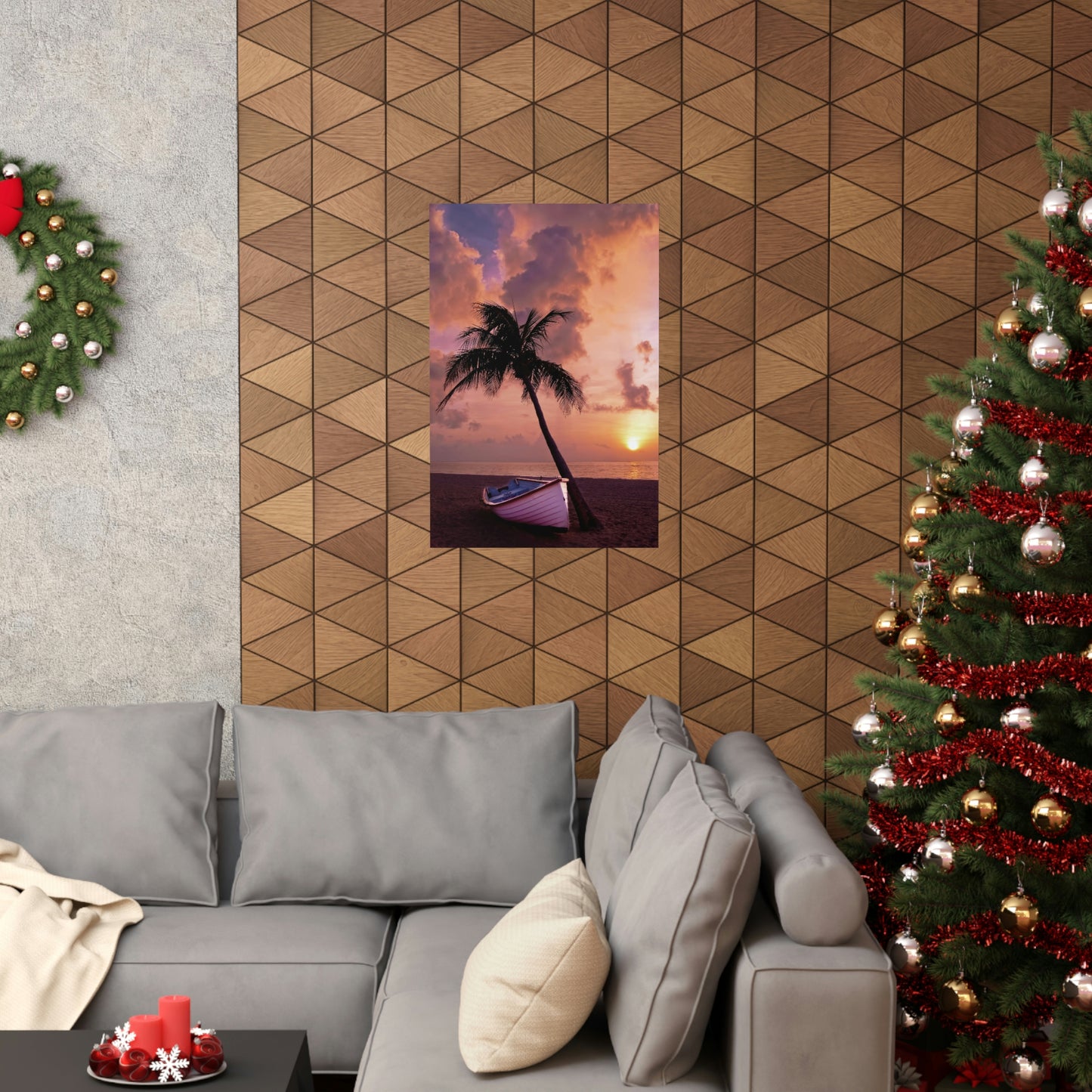Beach Sunset Premium Matte Vertical Posters