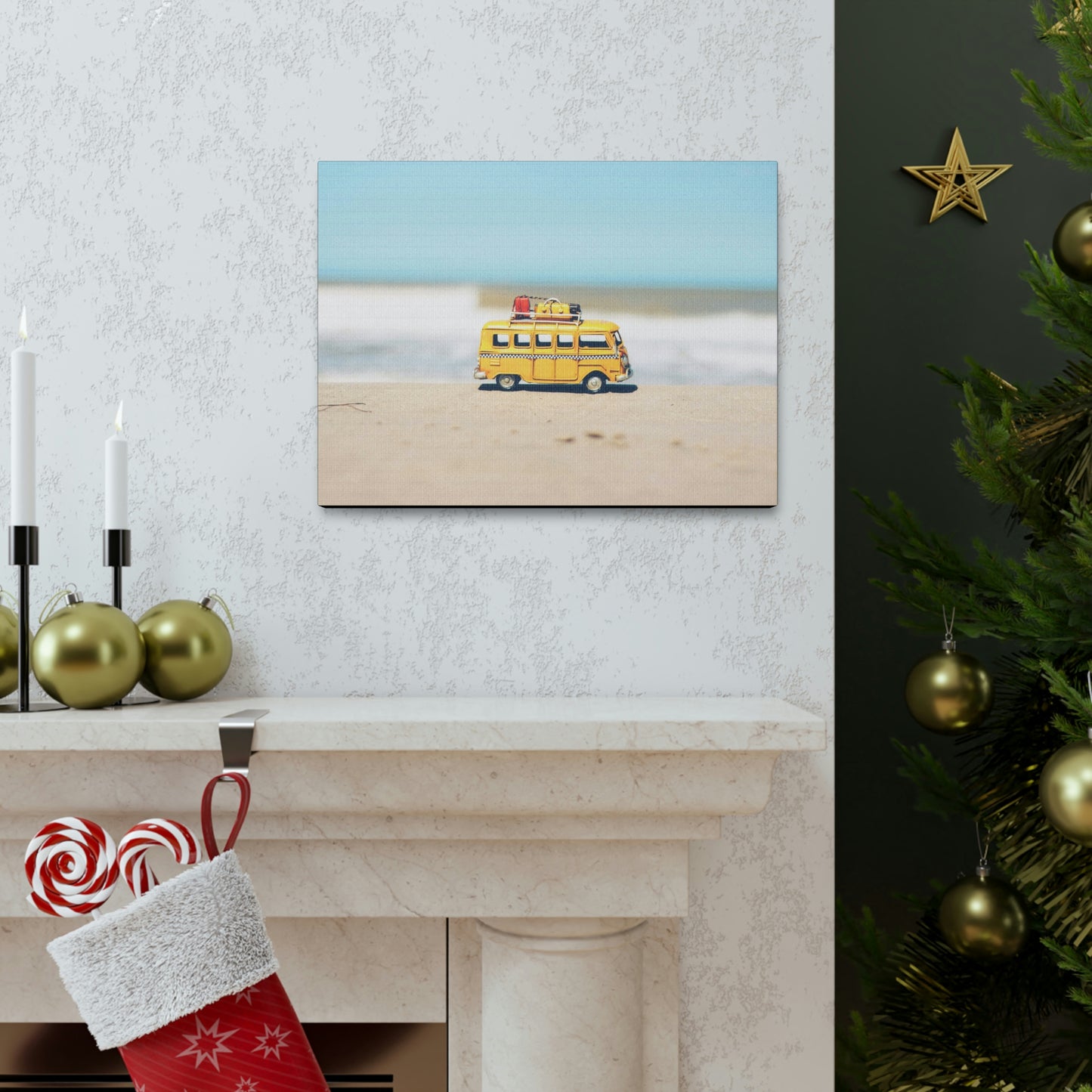 Beach Van - Canvas Gallery Wraps