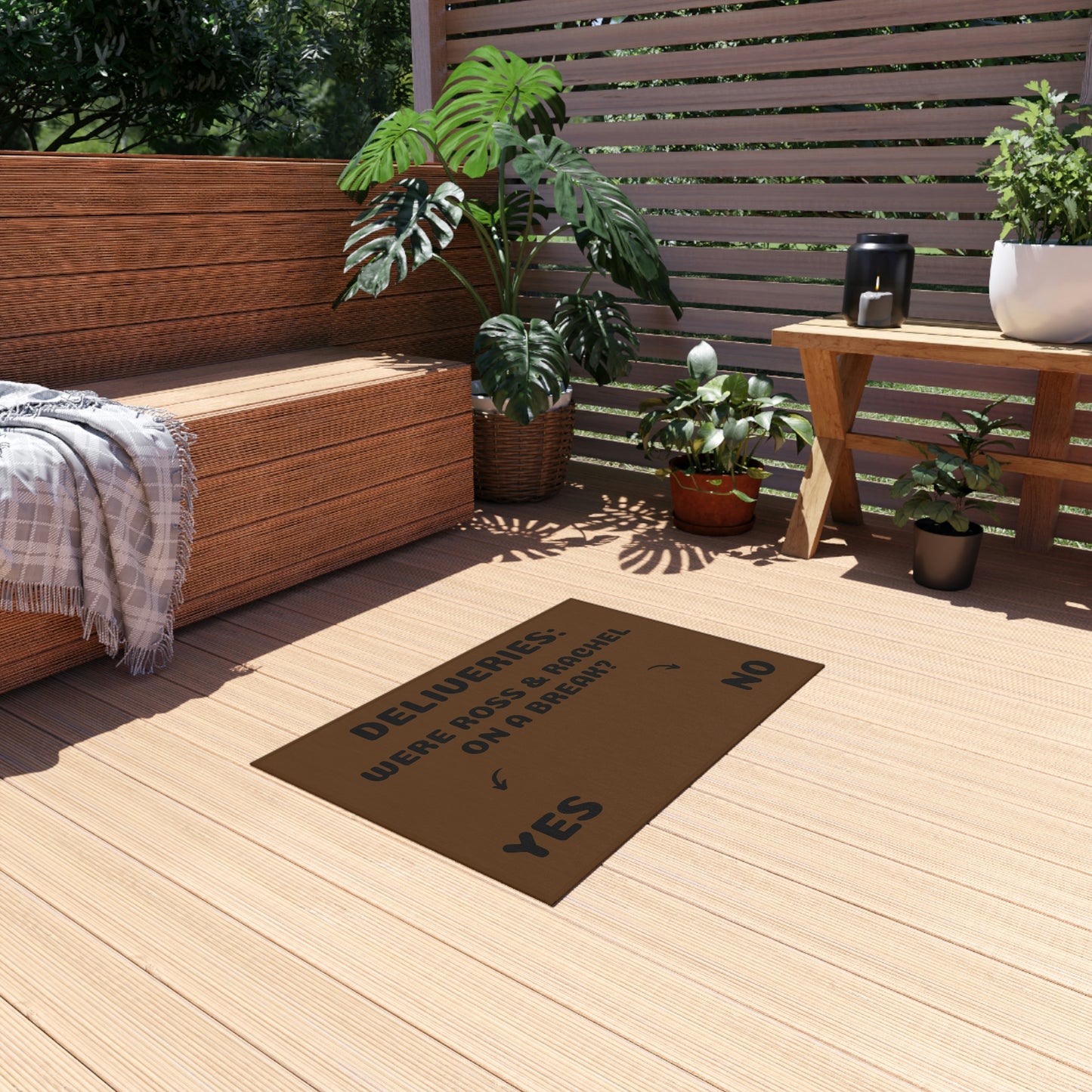 On a break - Outdoor Rug