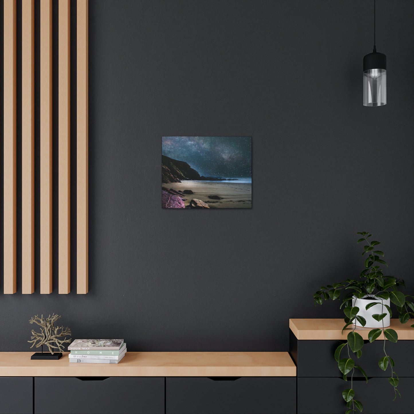 Starry Ocean  - Canvas Gallery Wraps