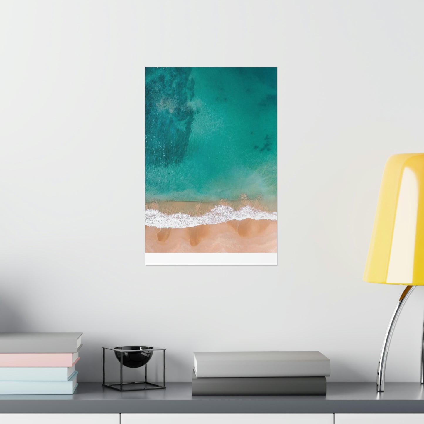 Beach Waves Matte Vertical Posters